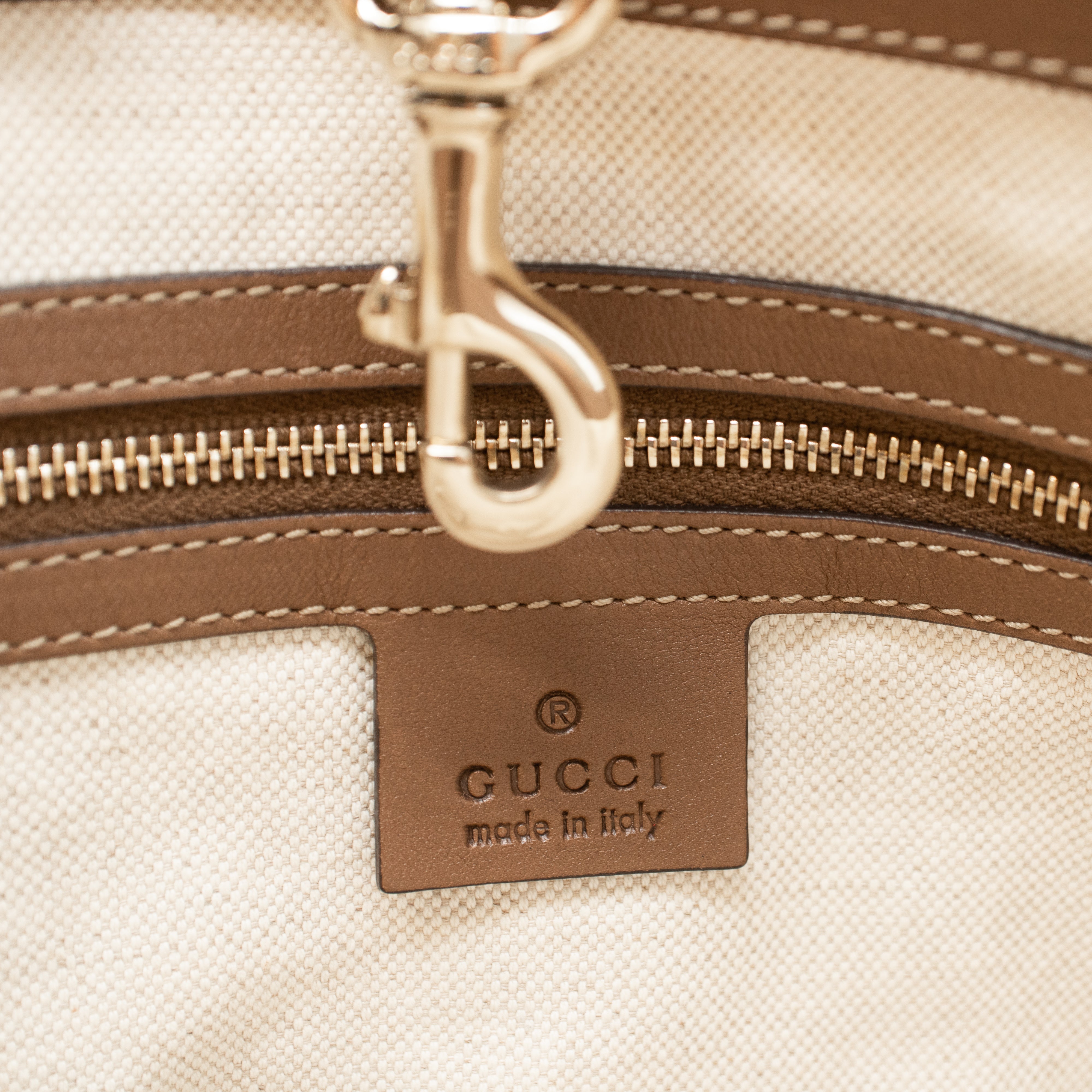 GG Medium Nice Tote Brown