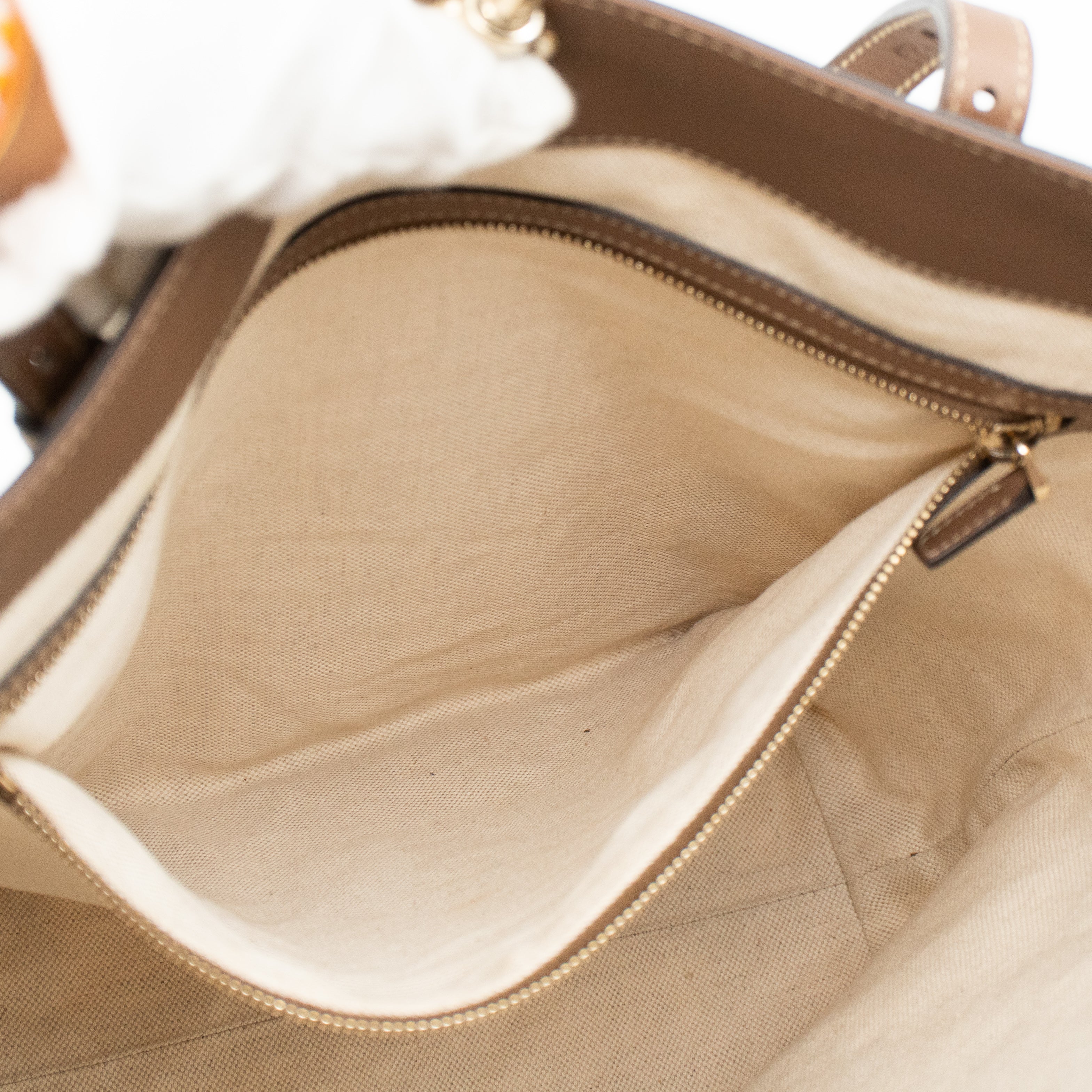 GG Medium Nice Tote Brown