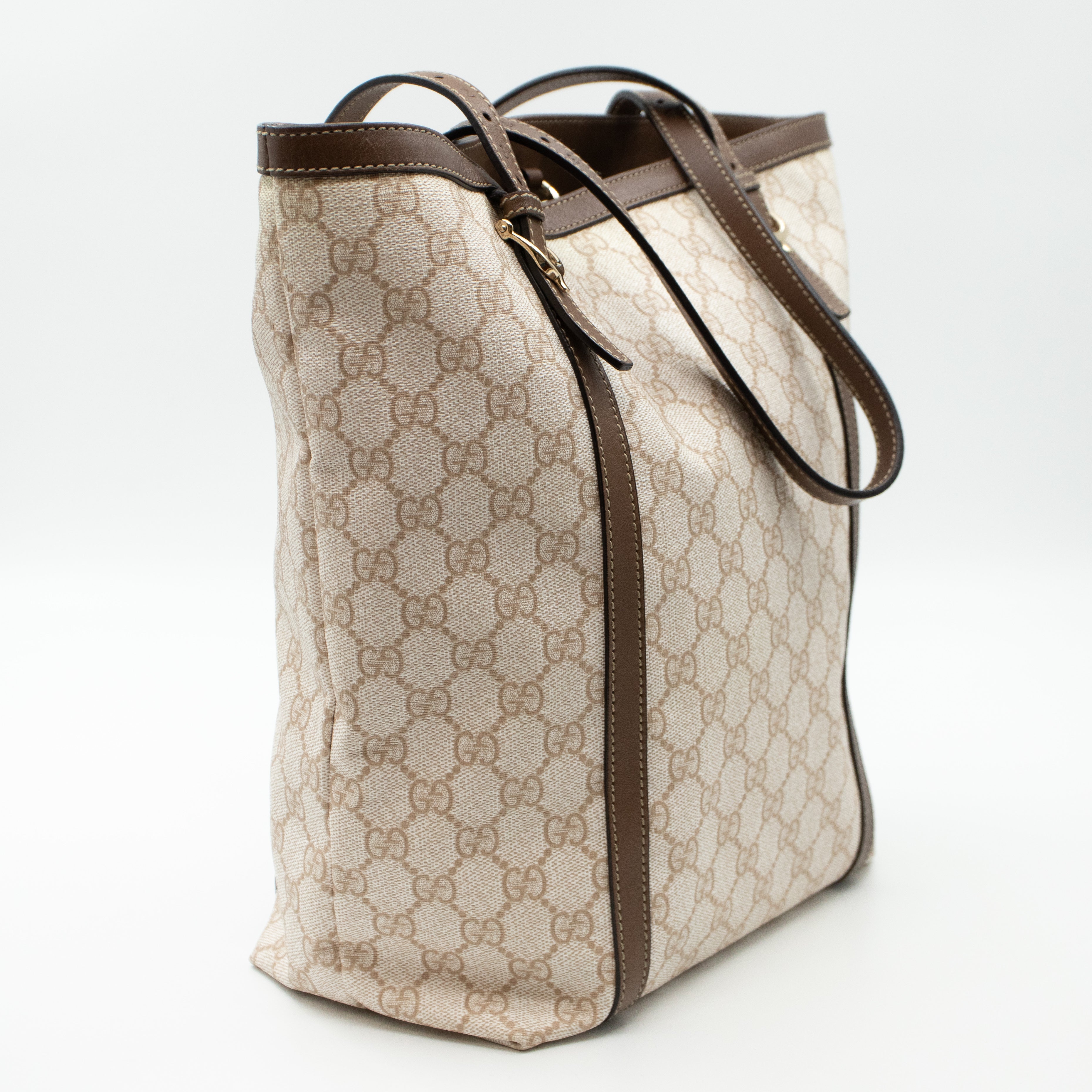GG Medium Nice Tote Brown