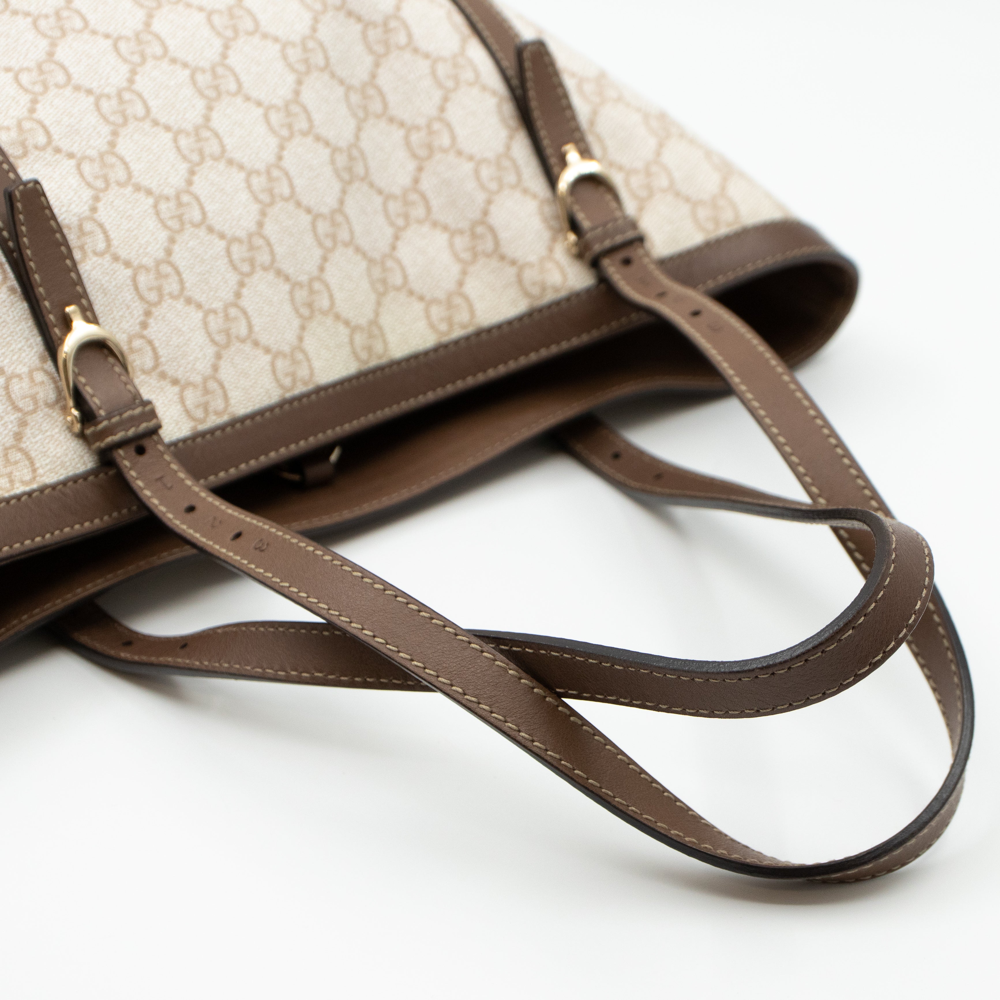 GG Medium Nice Tote Brown