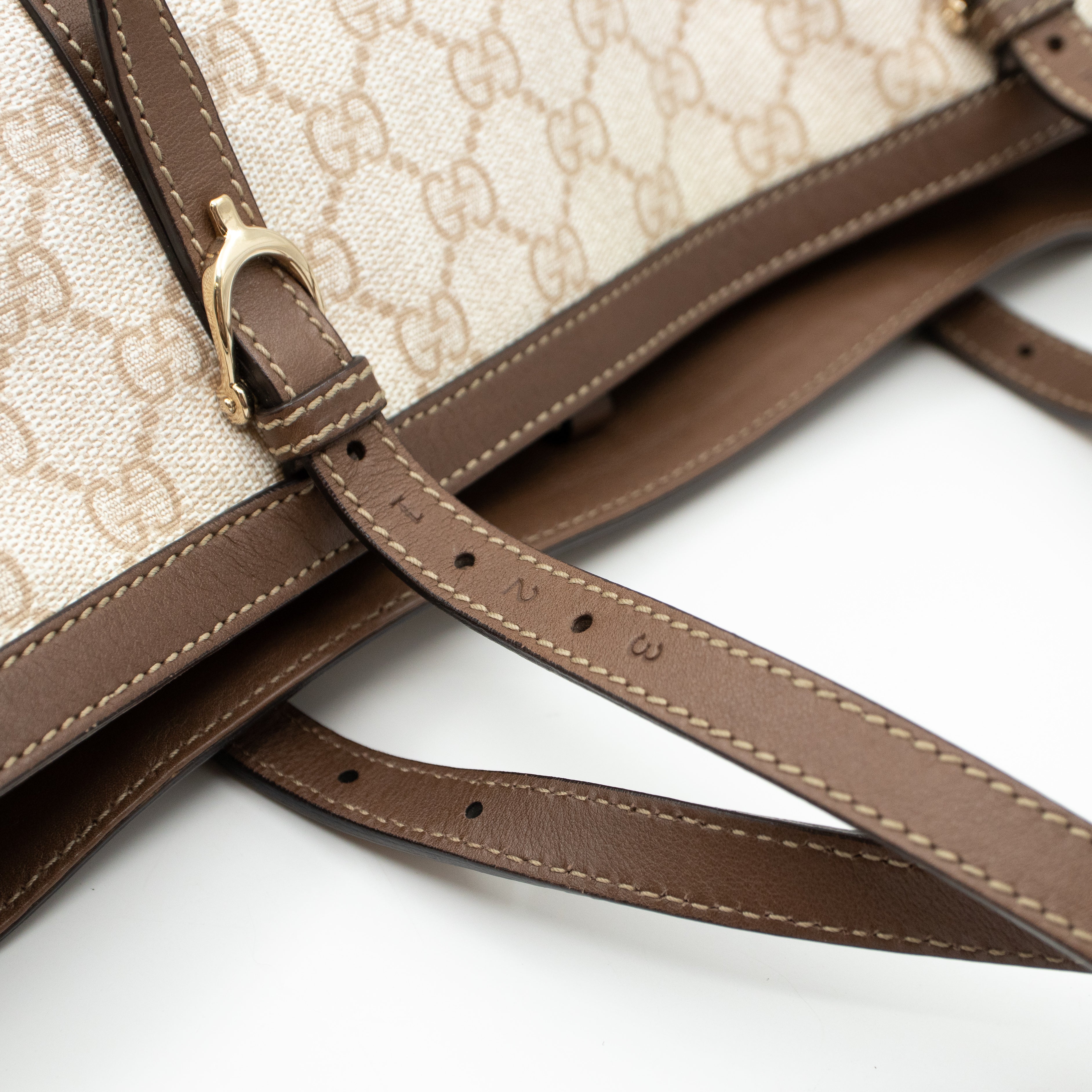 GG Medium Nice Tote Brown