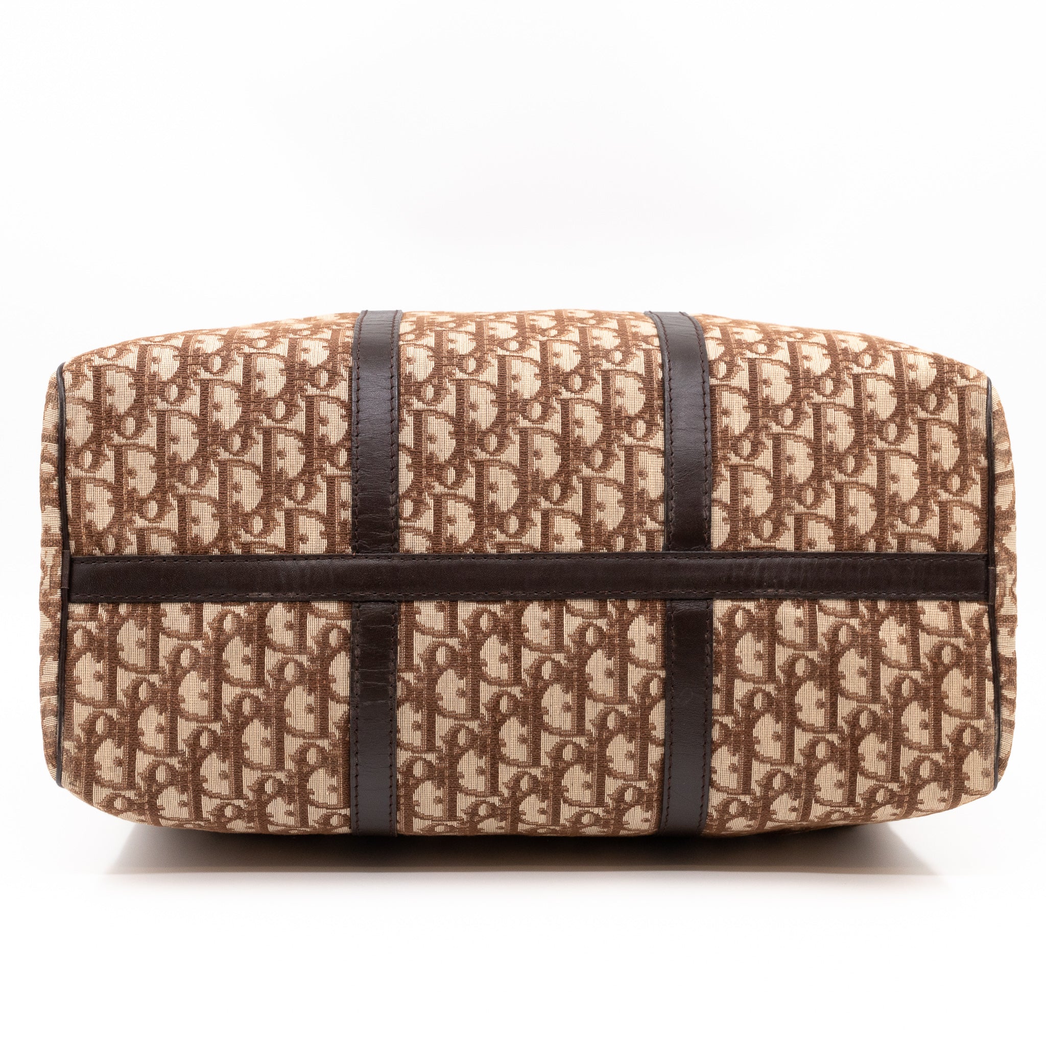 Trotter Duffle Bag Dior Oblique Brown