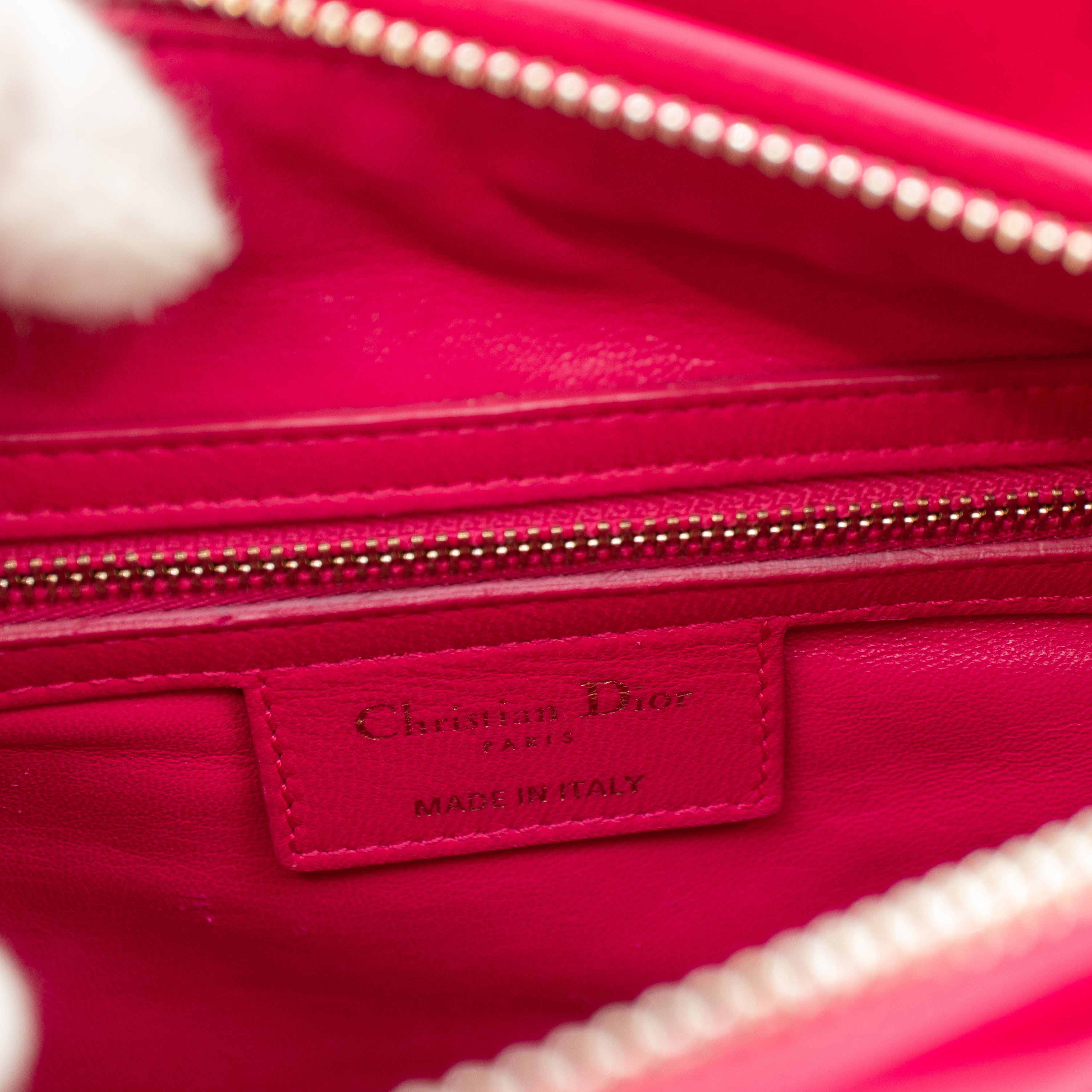 Lady Dior Medium Tweed Pink