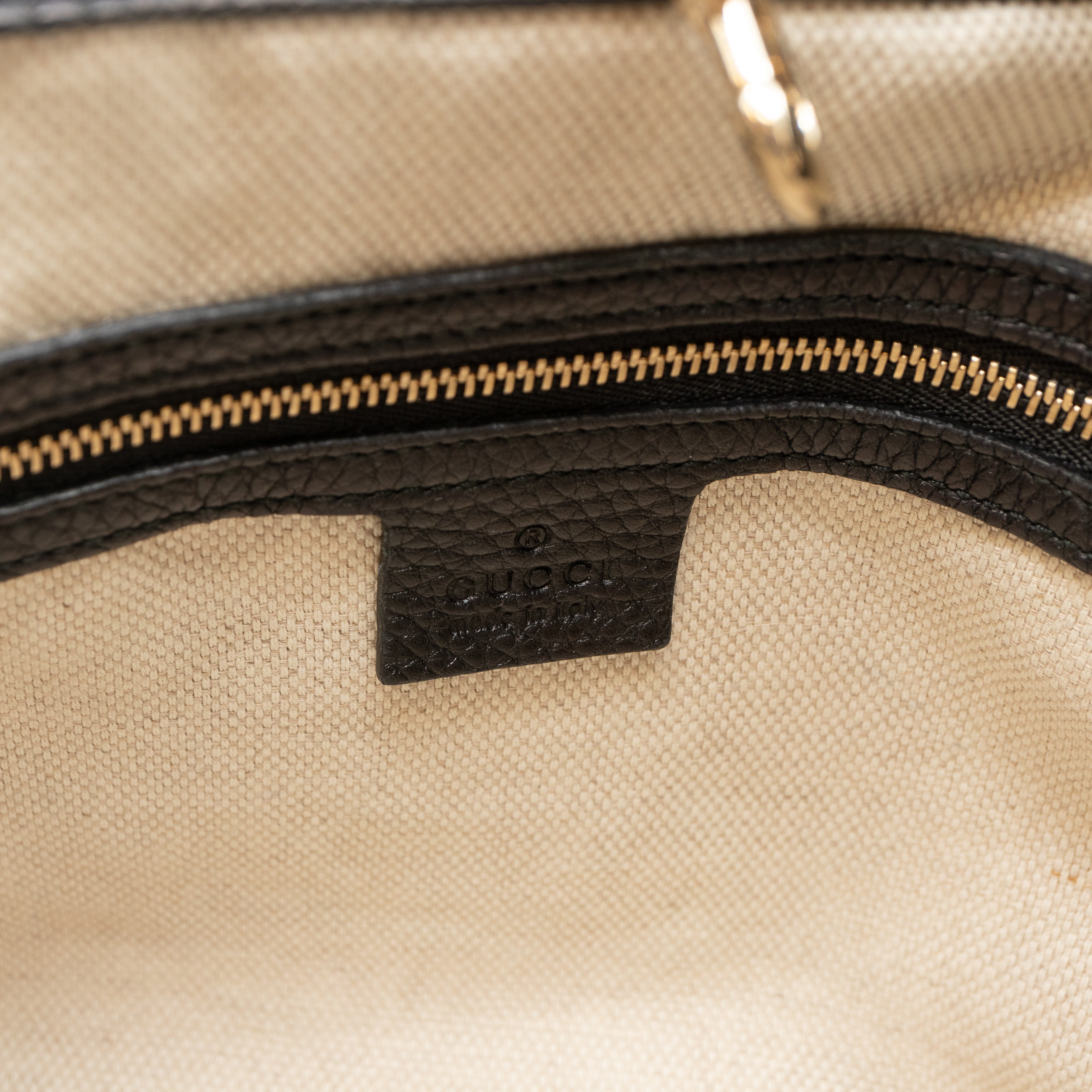 Soho Tassel Chain Black Leather