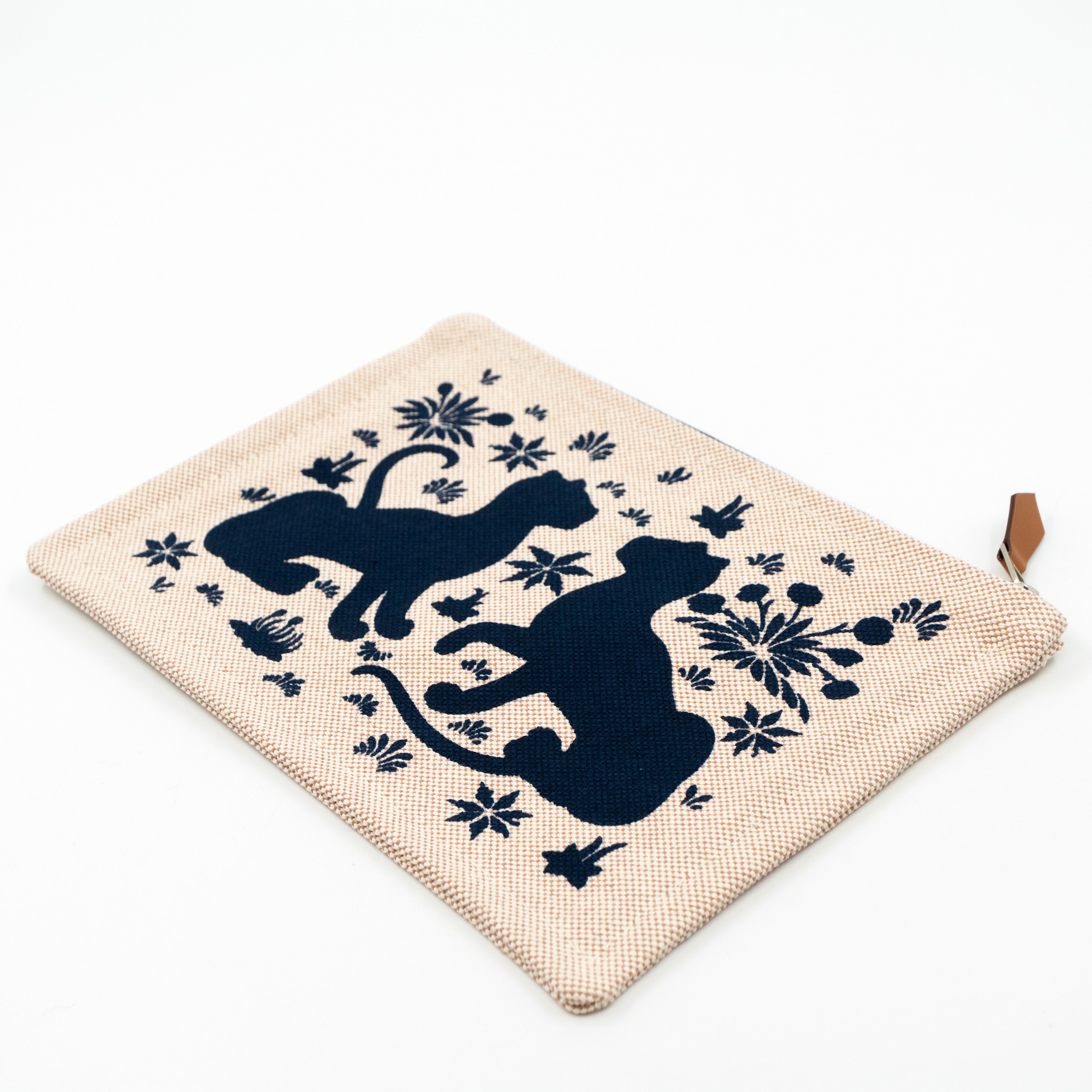 Les Leopards Case Small Marine