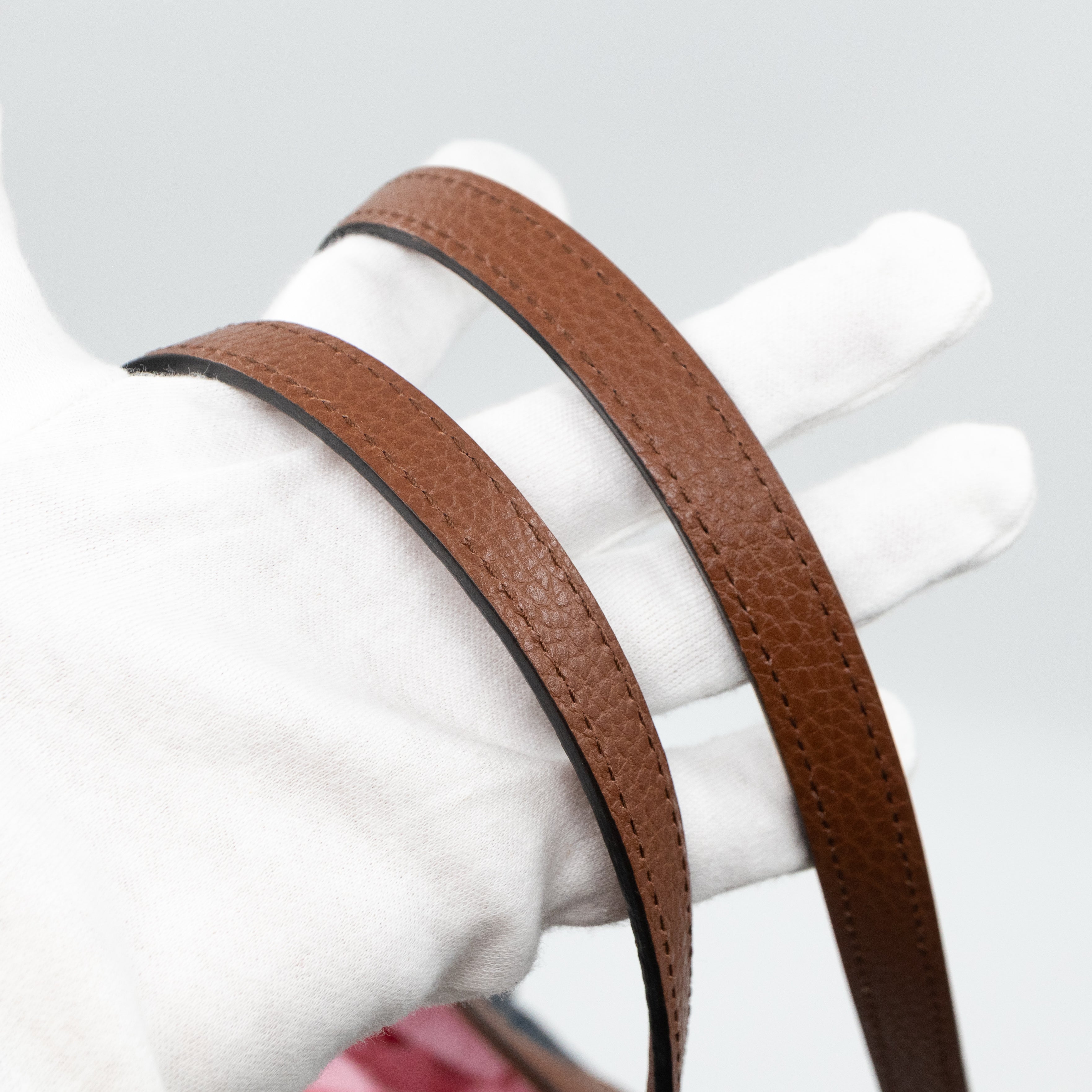 Ophidia GG Medium Tote Blue Denim