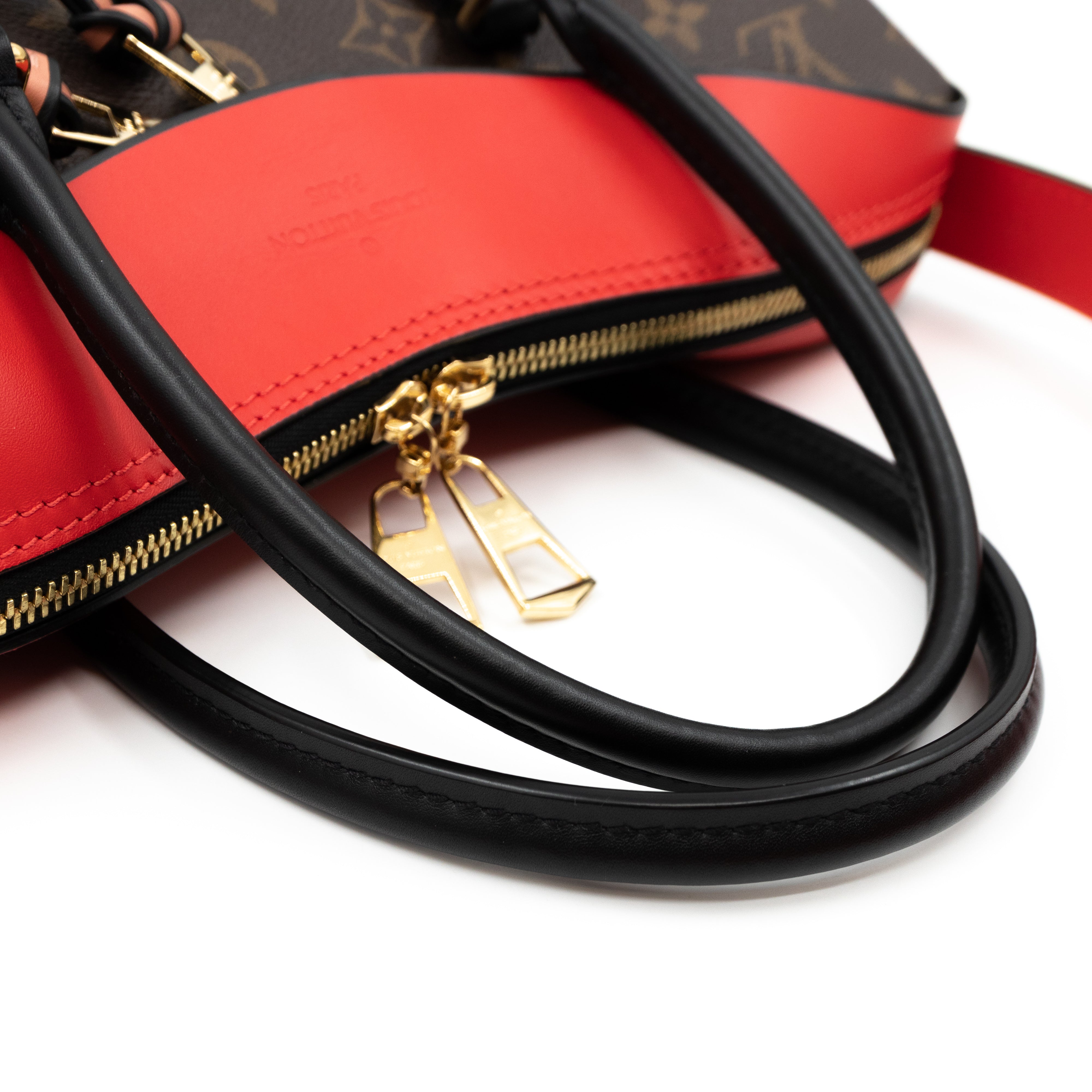 Tuileries Monogram Red Black