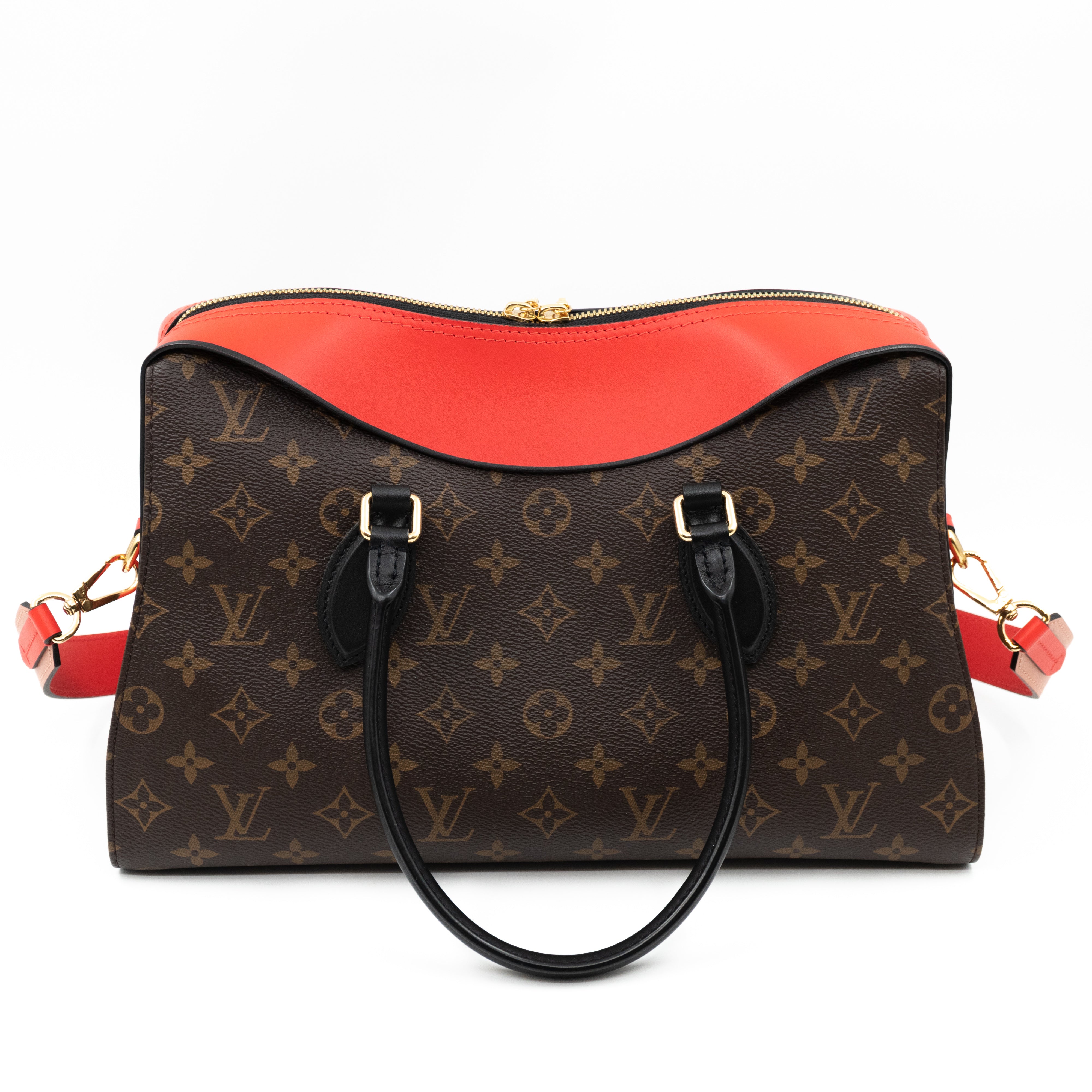 Tuileries Monogram Red Black