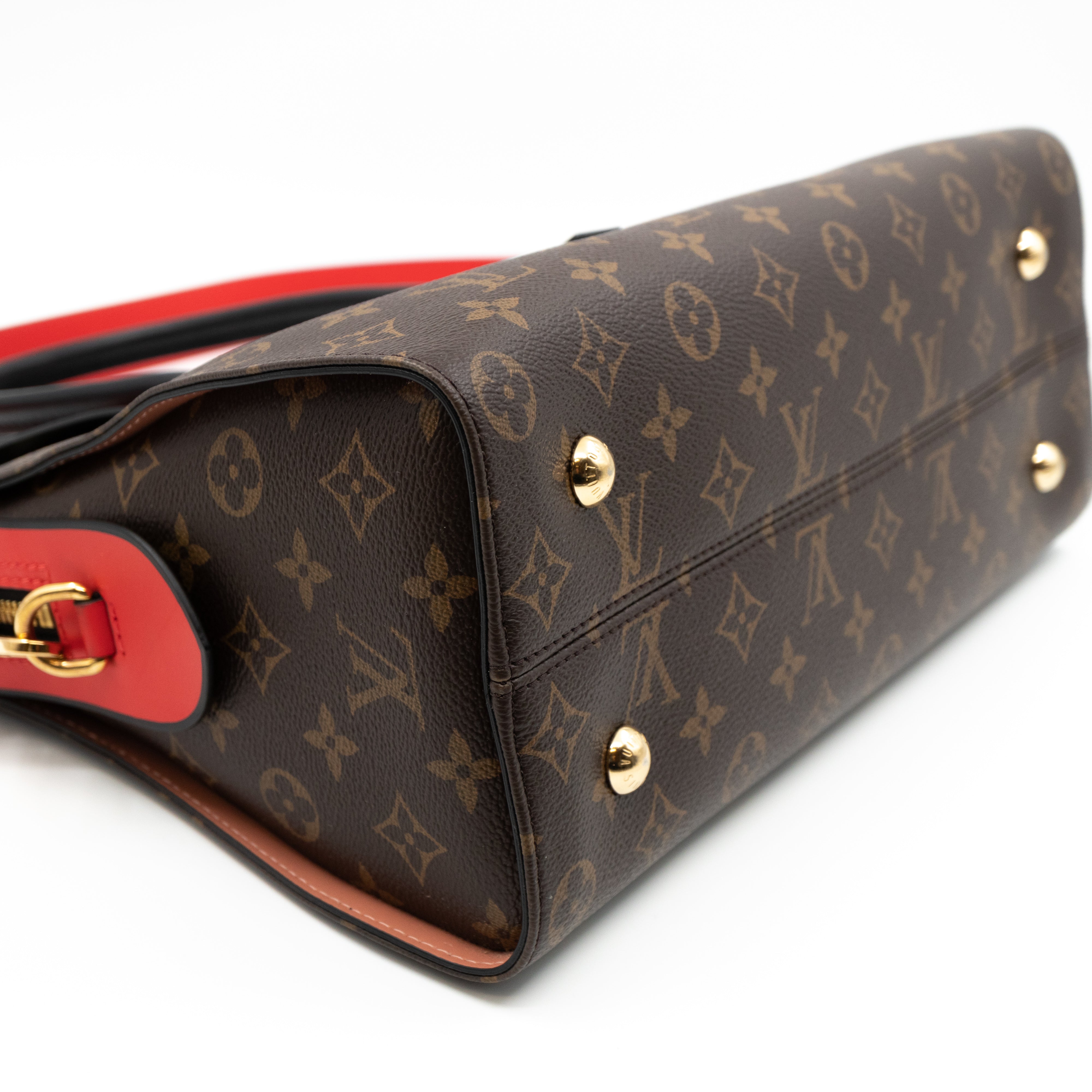 Tuileries Monogram Red Black