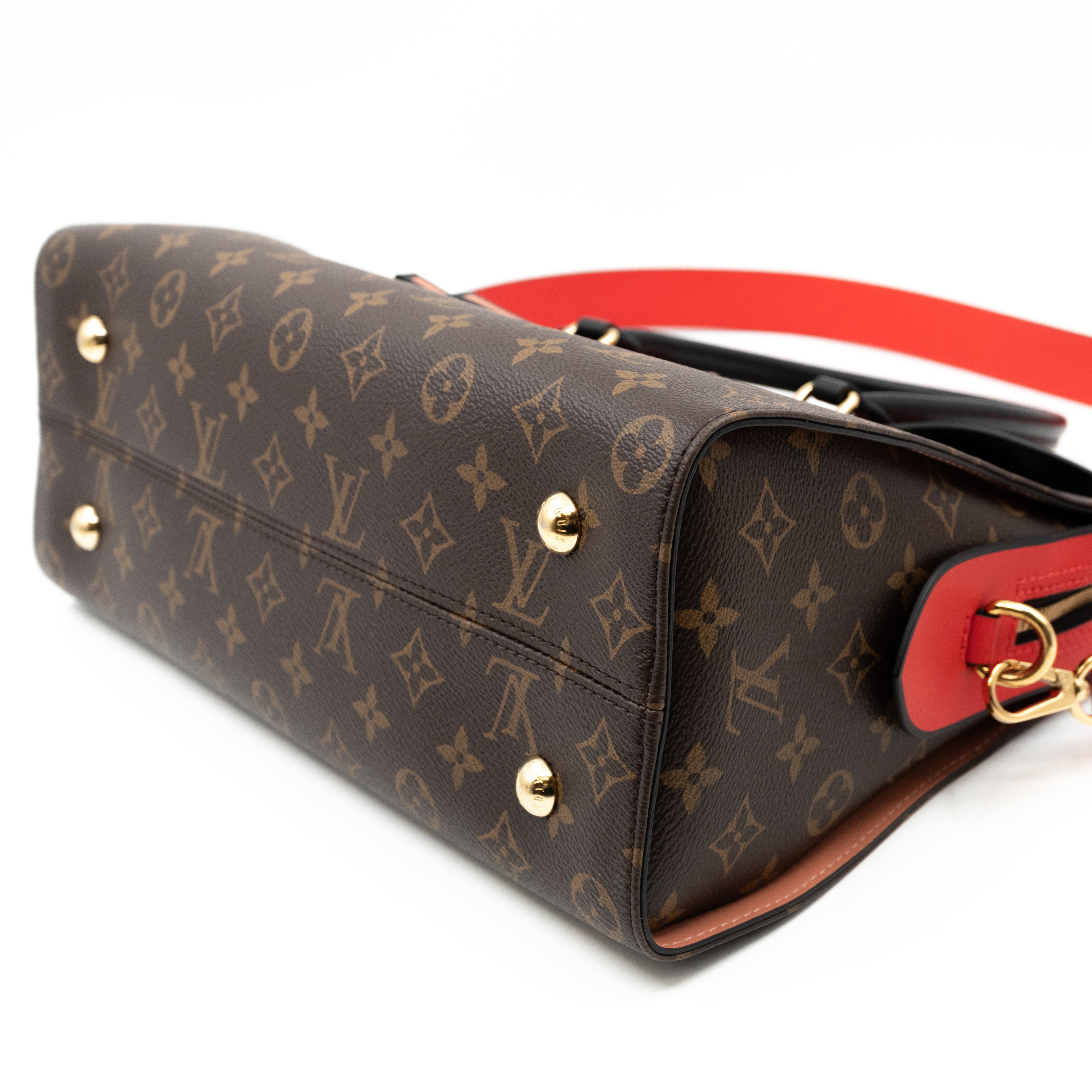 Tuileries Monogram Red Black