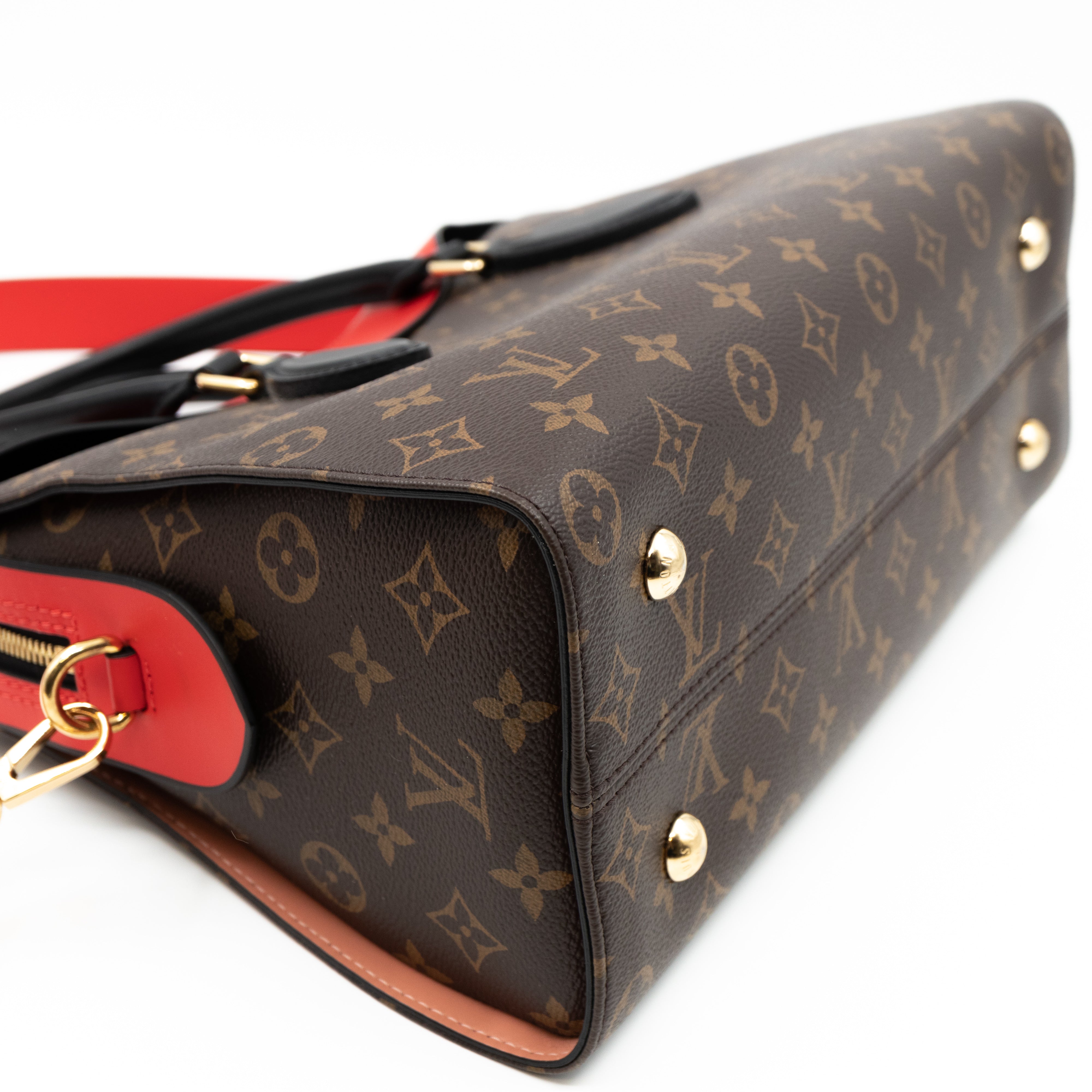 Tuileries Monogram Red Black