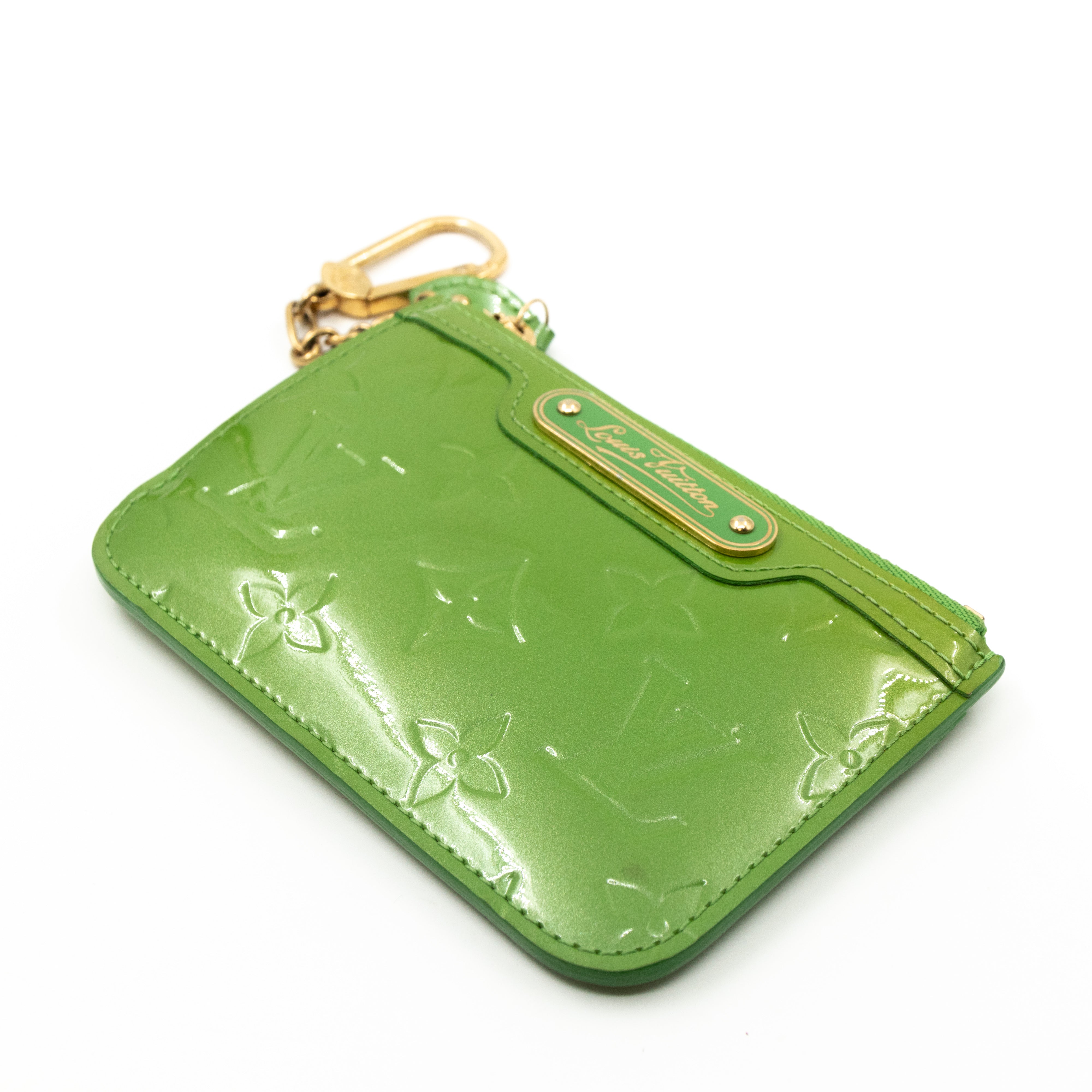 Key Pouch Vernis Vert Tonic