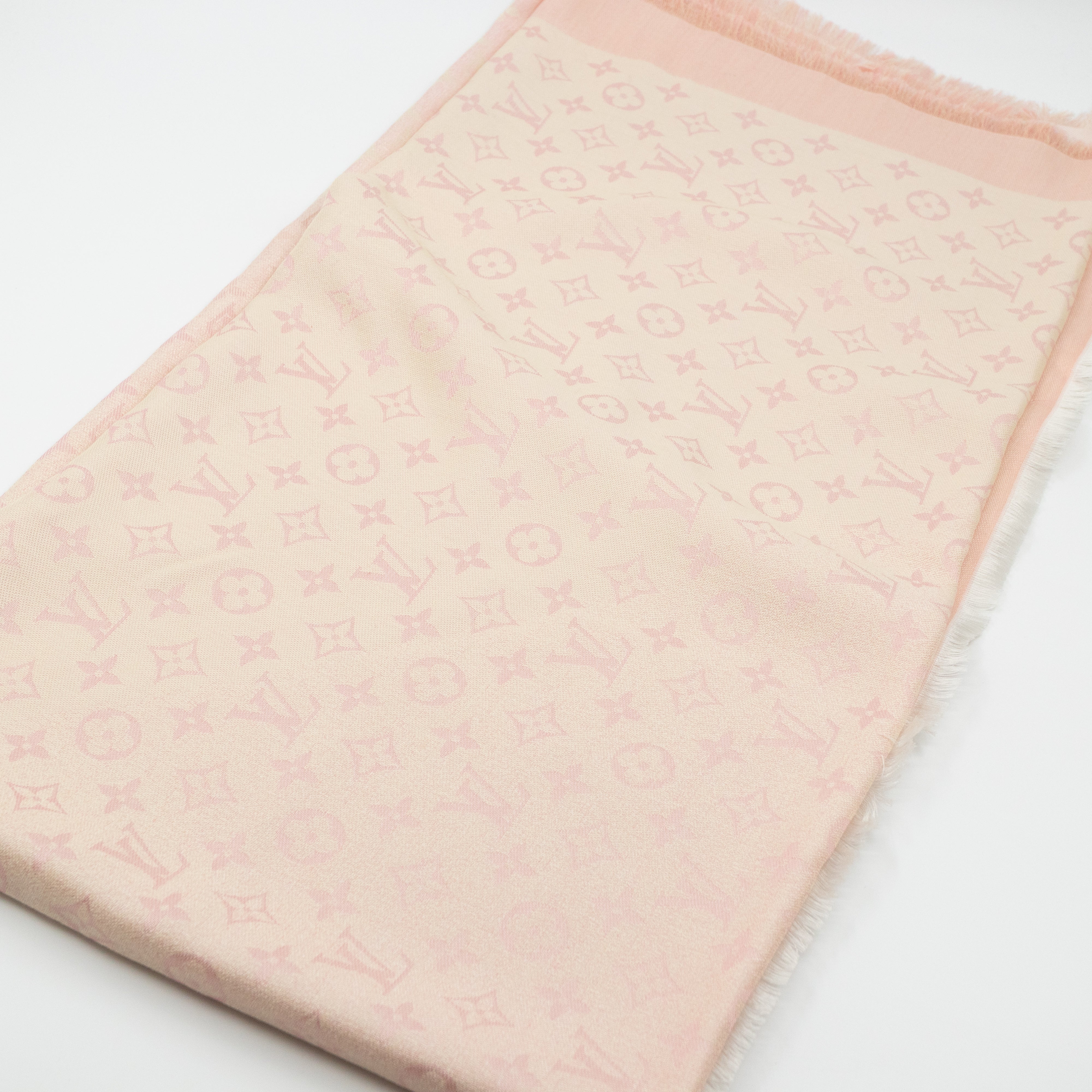 Monogram Shine Shawl Sunrise
