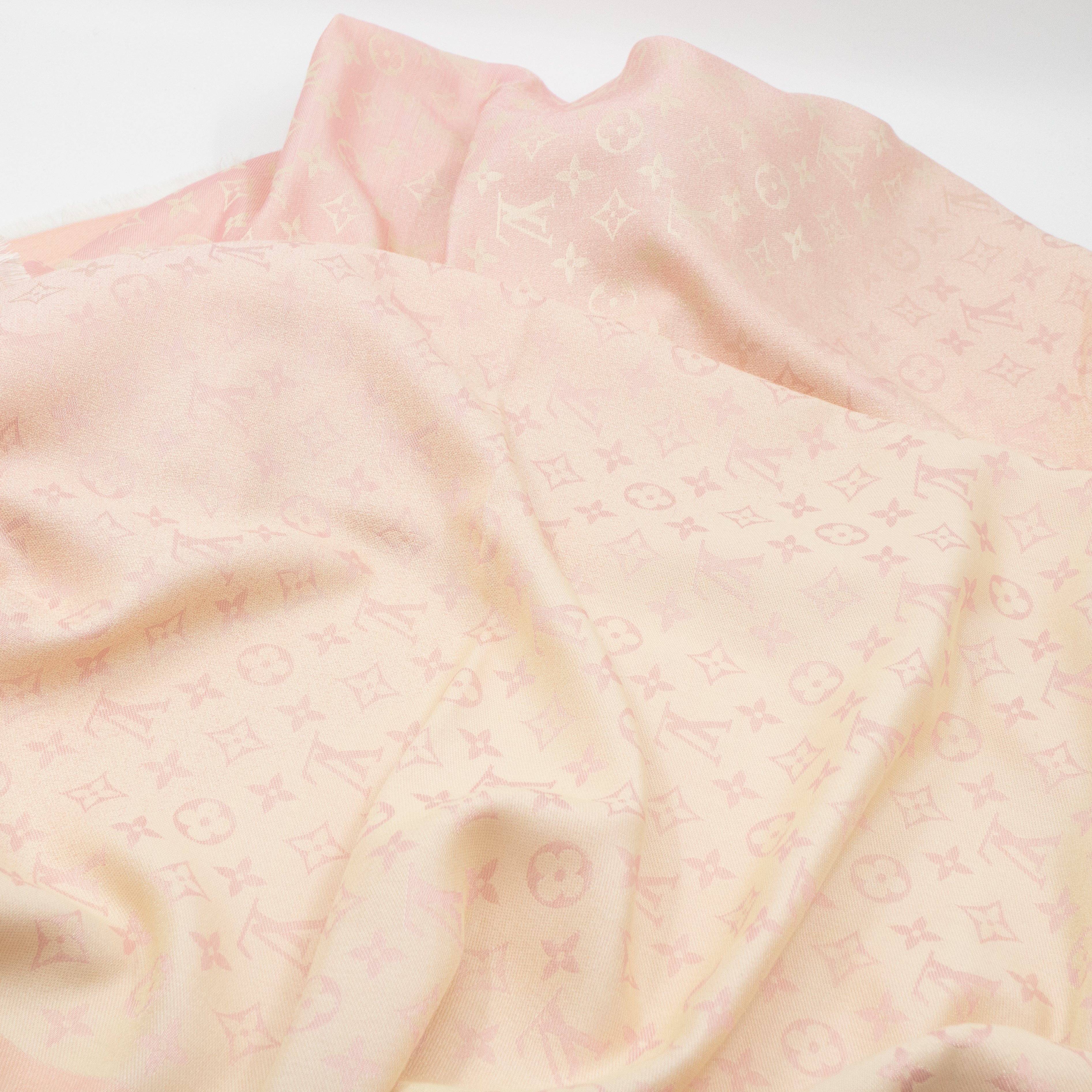 Monogram Shine Shawl Sunrise
