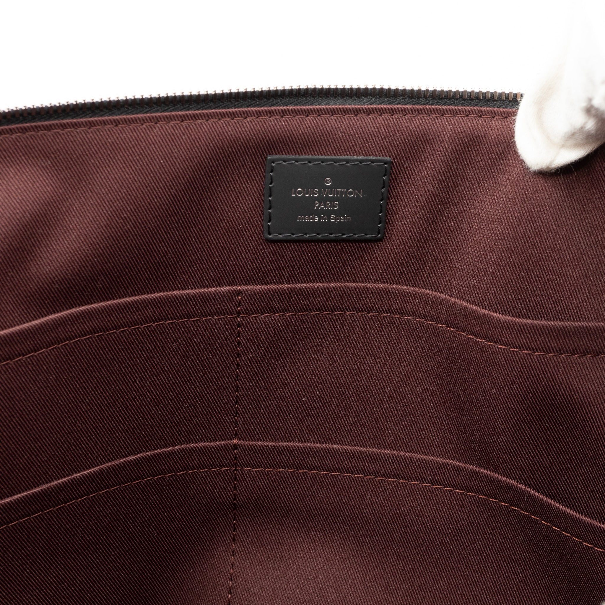 Porte-Documents Jour Monogram Macassar