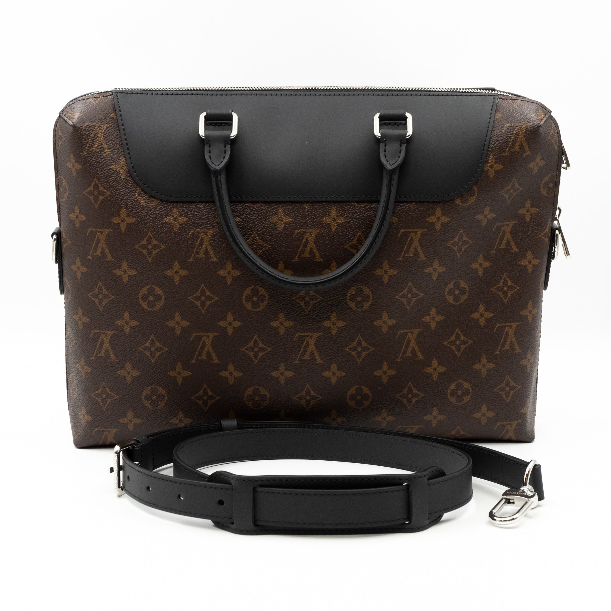 Porte-Documents Jour Monogram Macassar