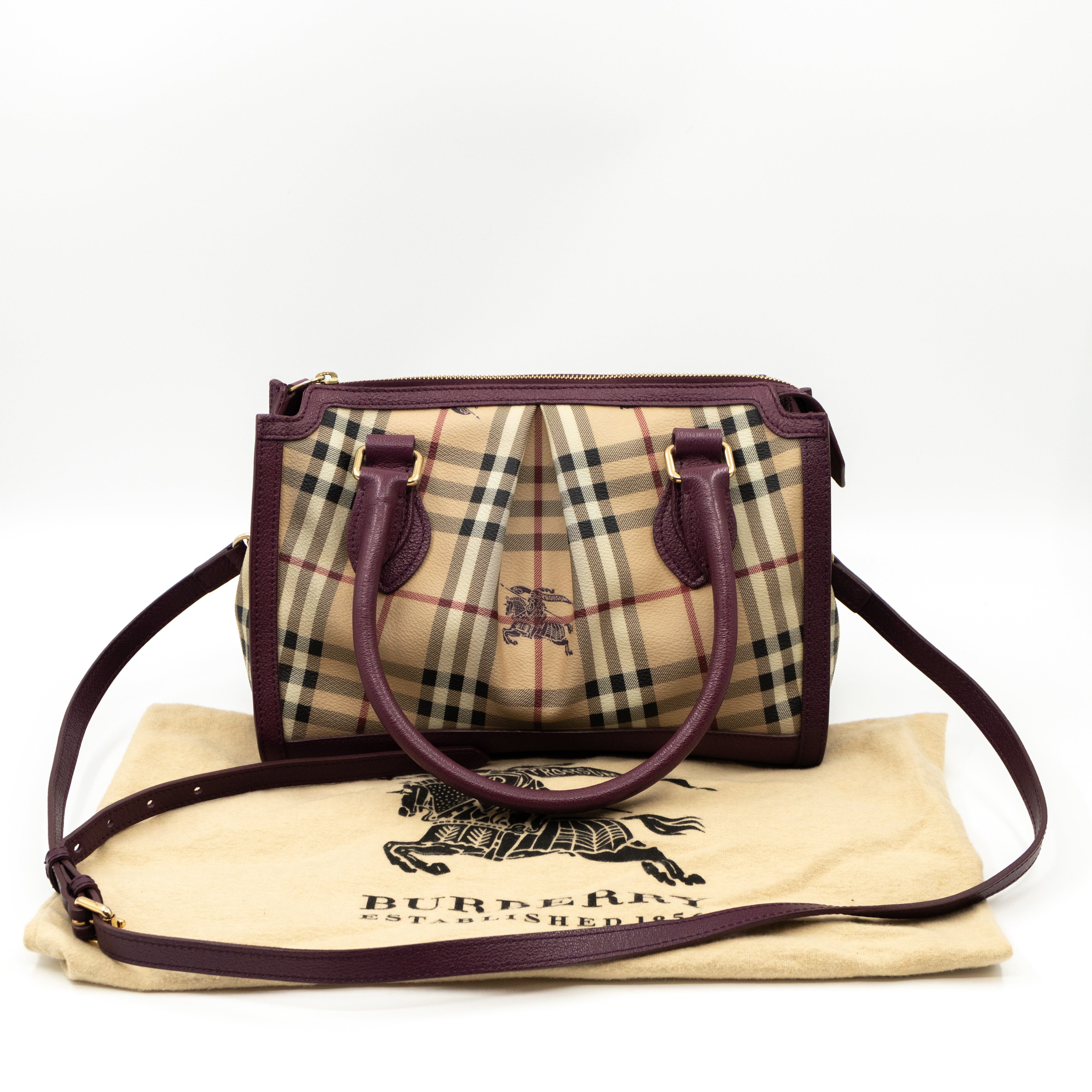 Small Pilgrim Bowling Bag Haymarket Check