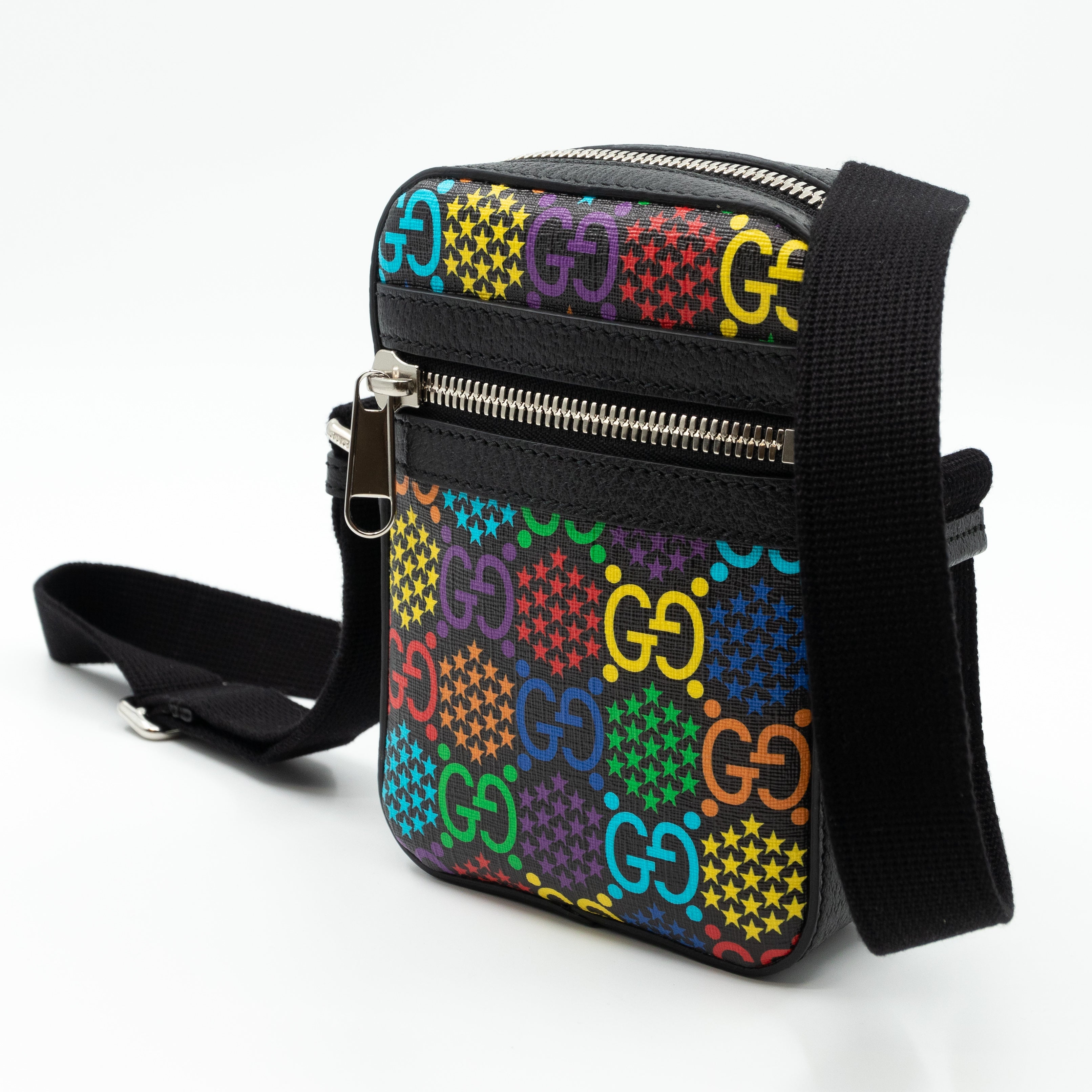 Messenger Bag GG Psychedelic Canvas