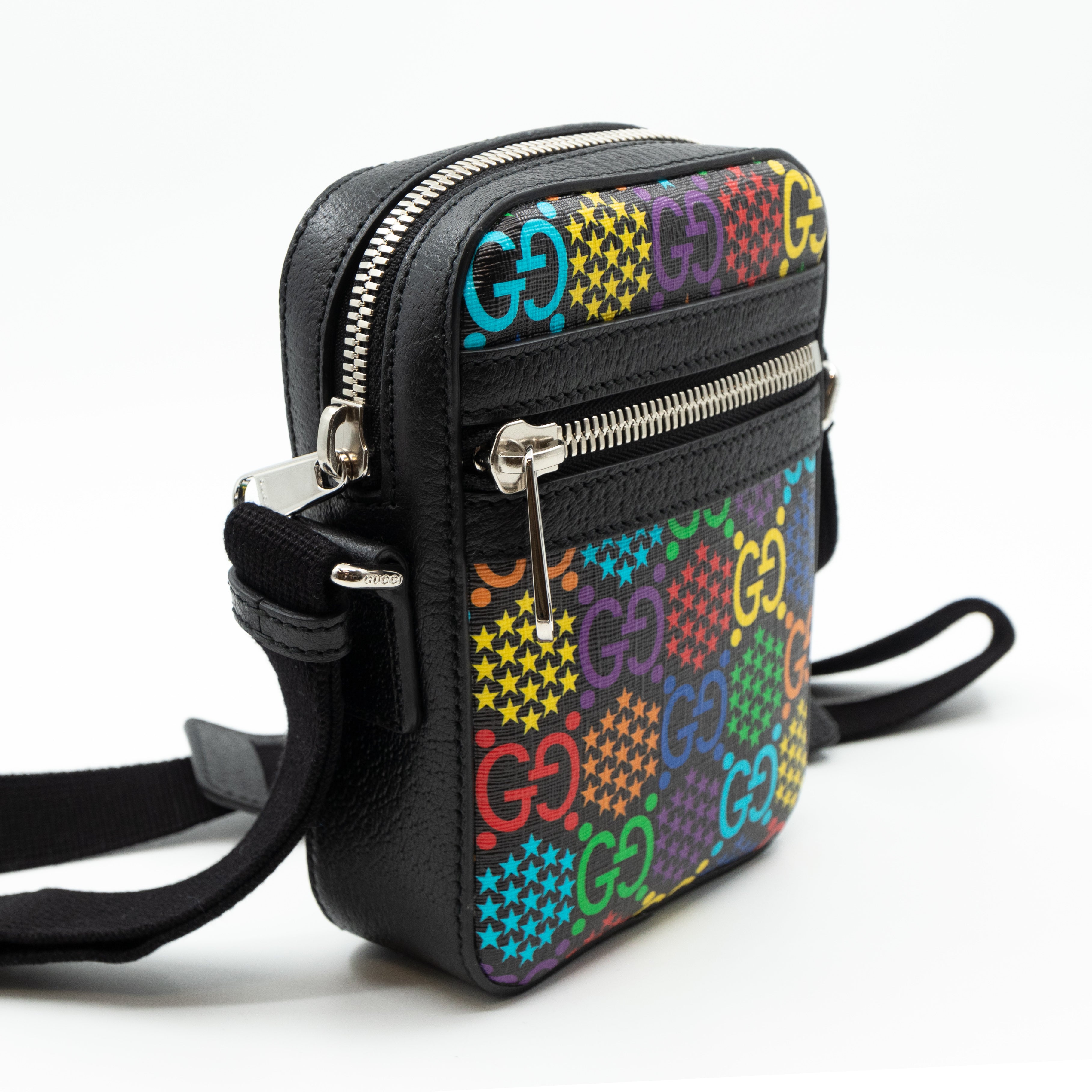 Messenger Bag GG Psychedelic Canvas