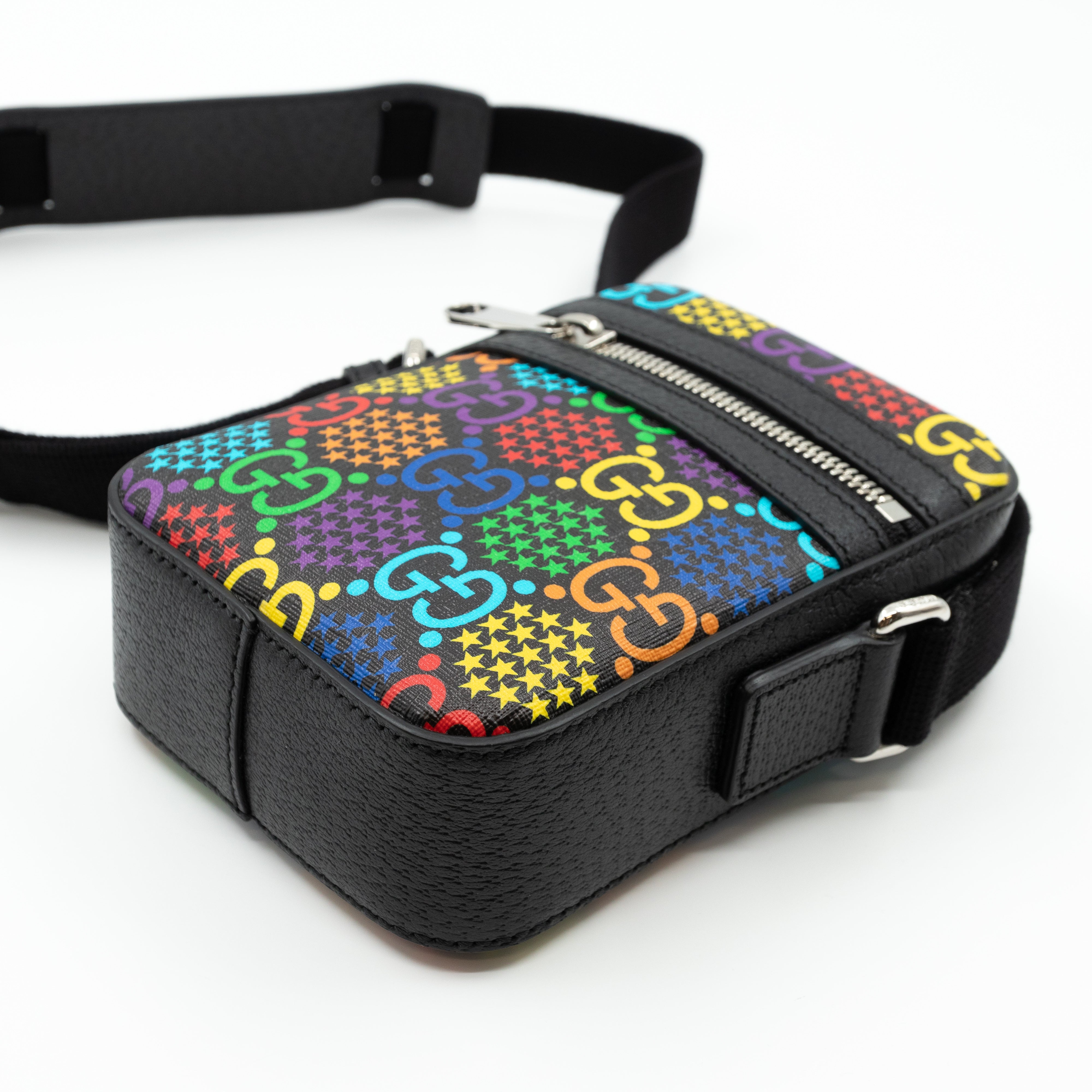 Messenger Bag GG Psychedelic Canvas