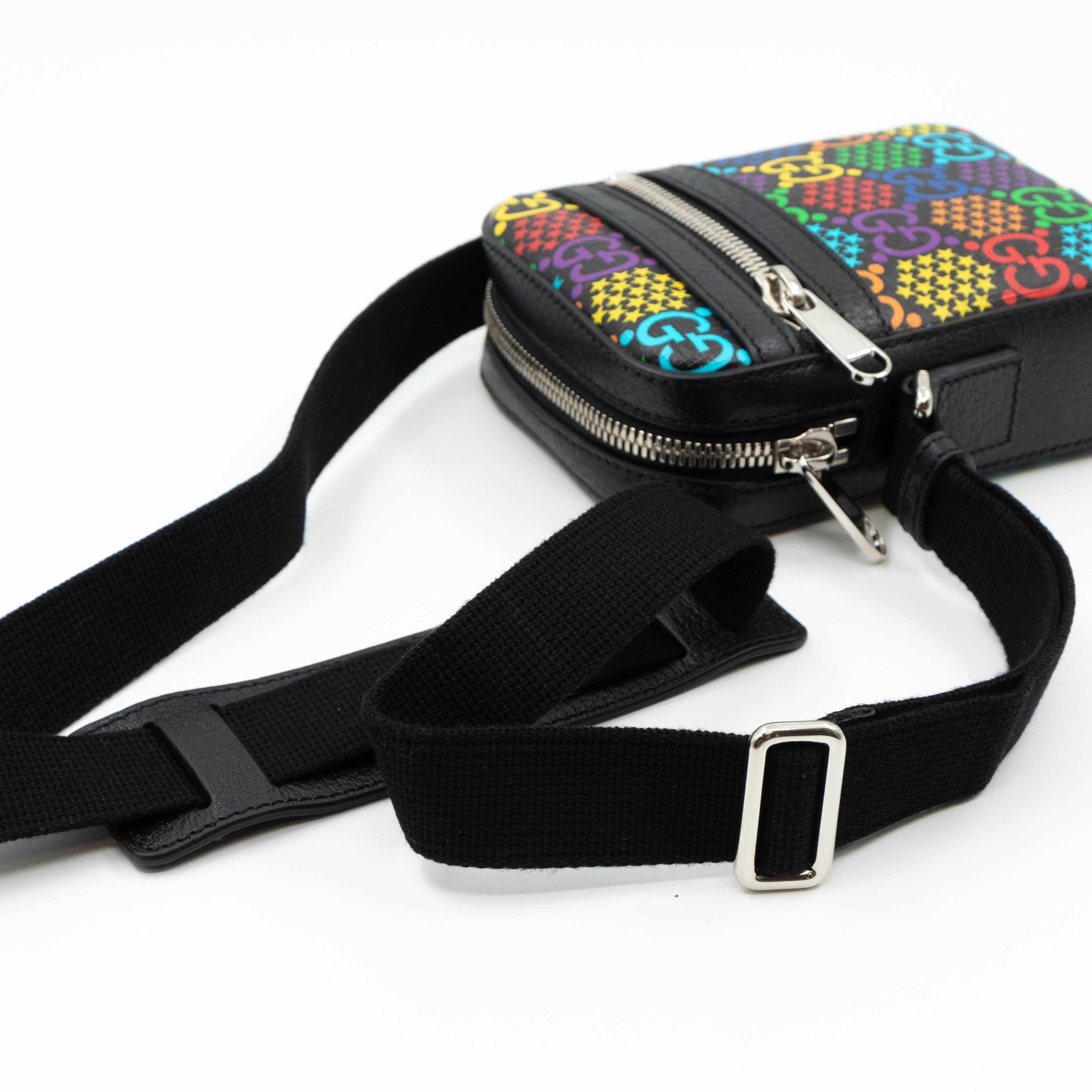 Messenger Bag GG Psychedelic Canvas