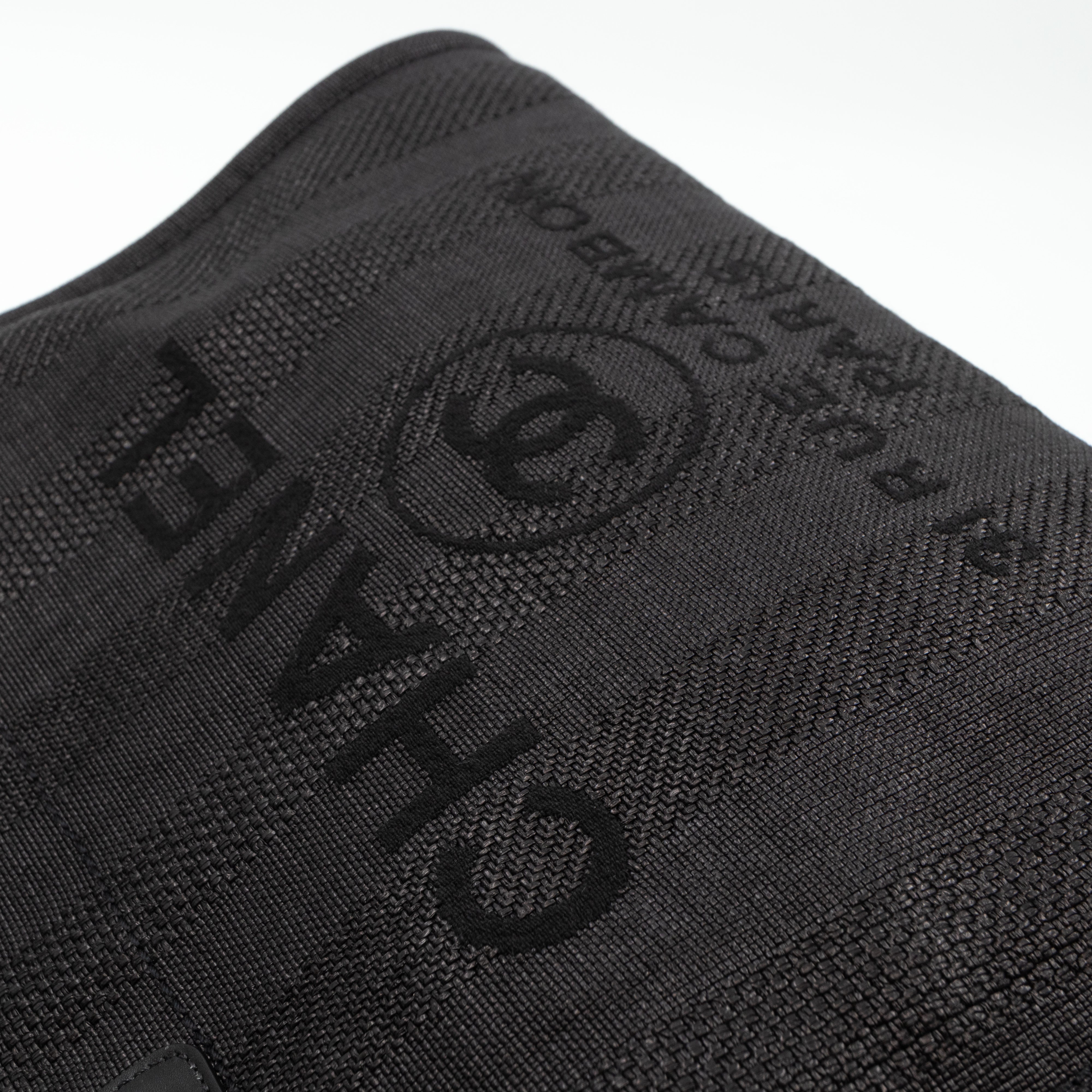 Deauville Small Tote Black Canvas Gold