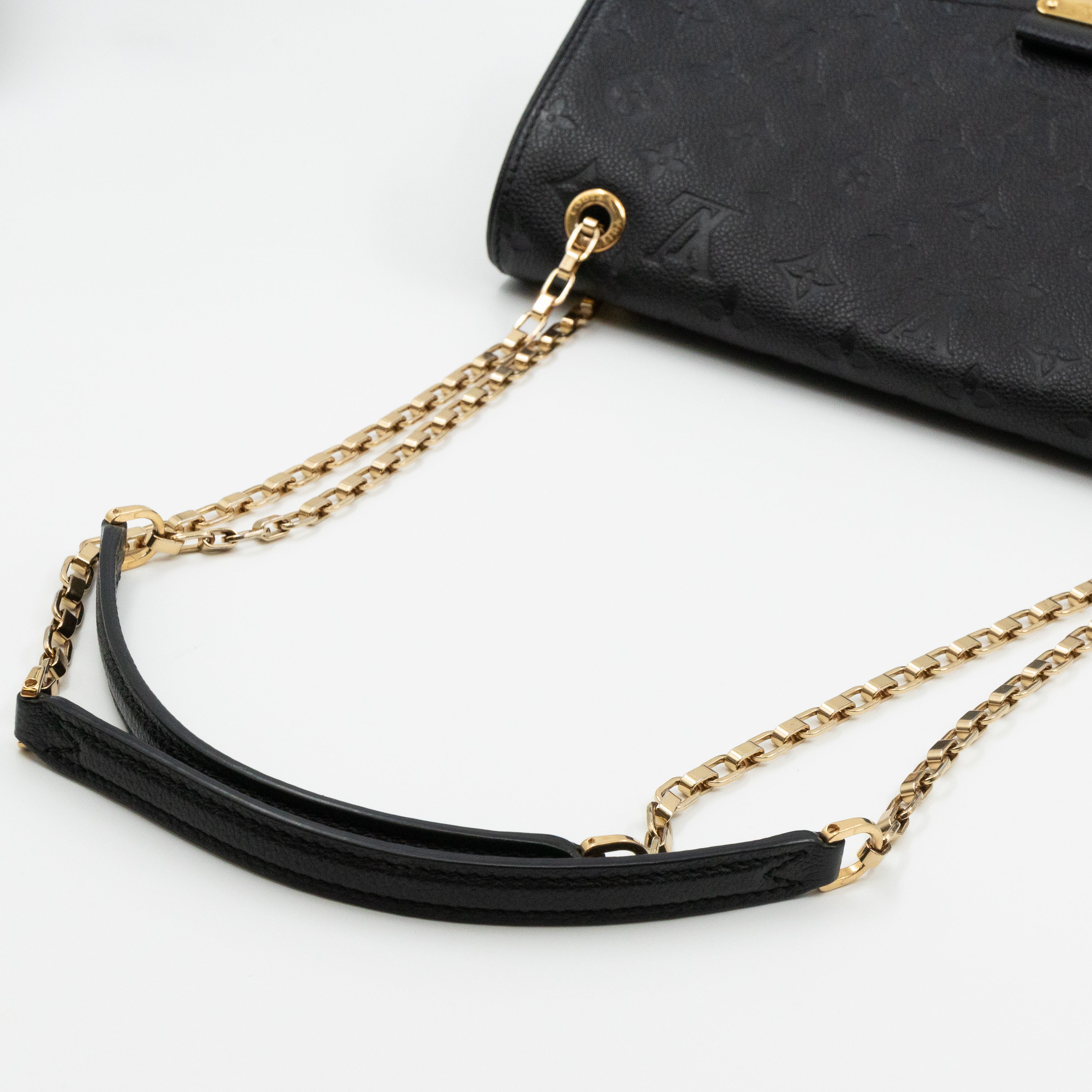 Saint Germain MM Monogram Empreinte Black