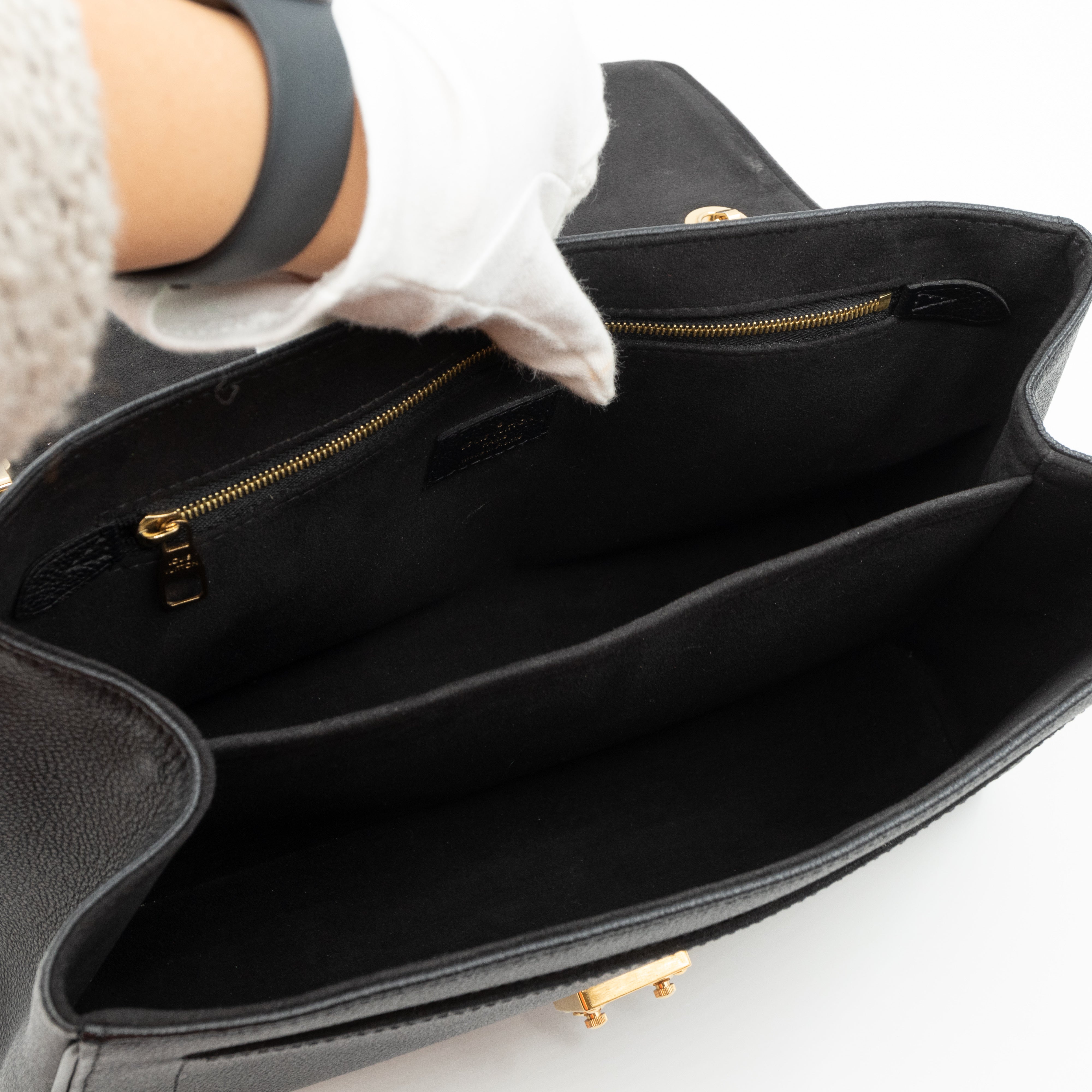 Saint Germain MM Monogram Empreinte Black