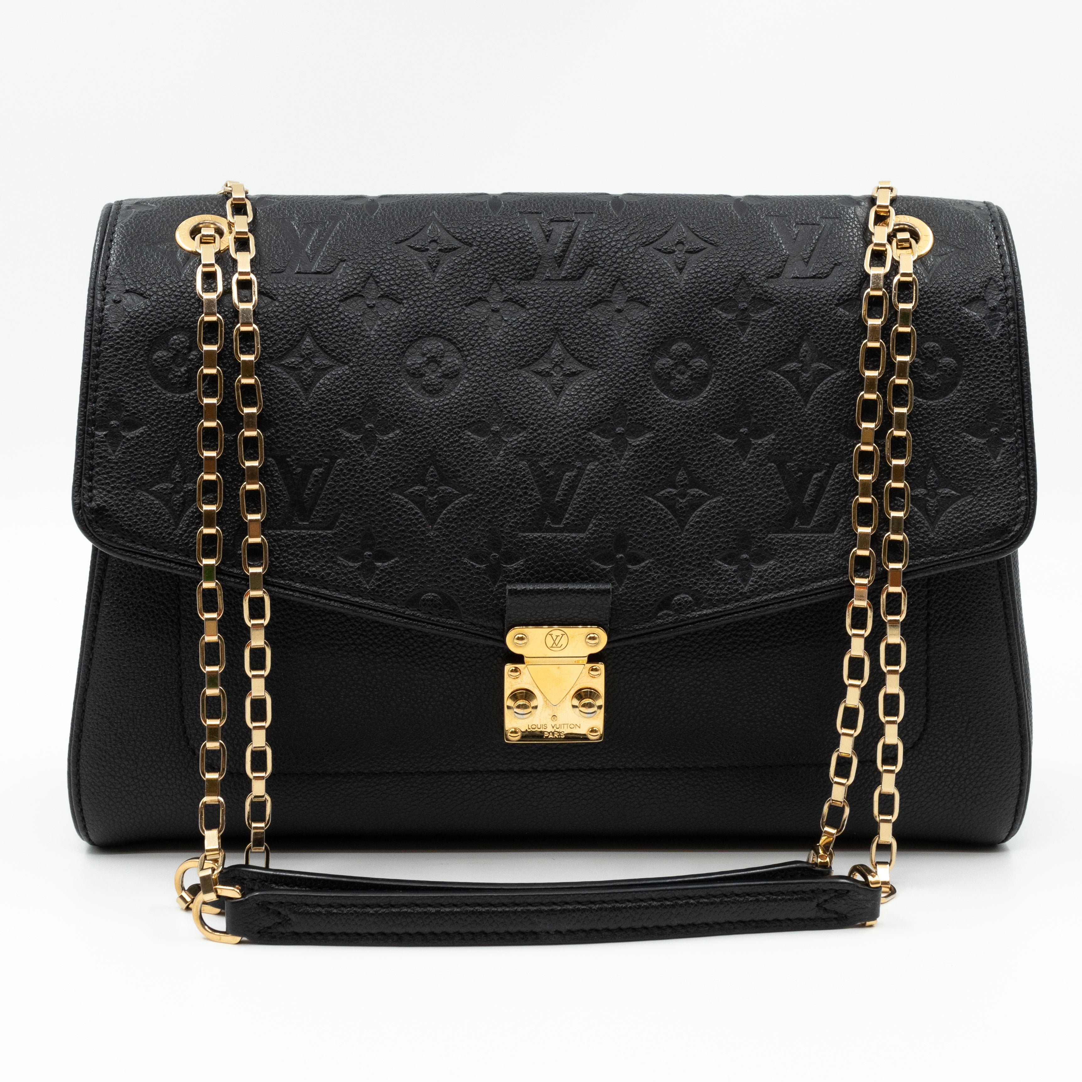 Saint Germain MM Monogram Empreinte Black