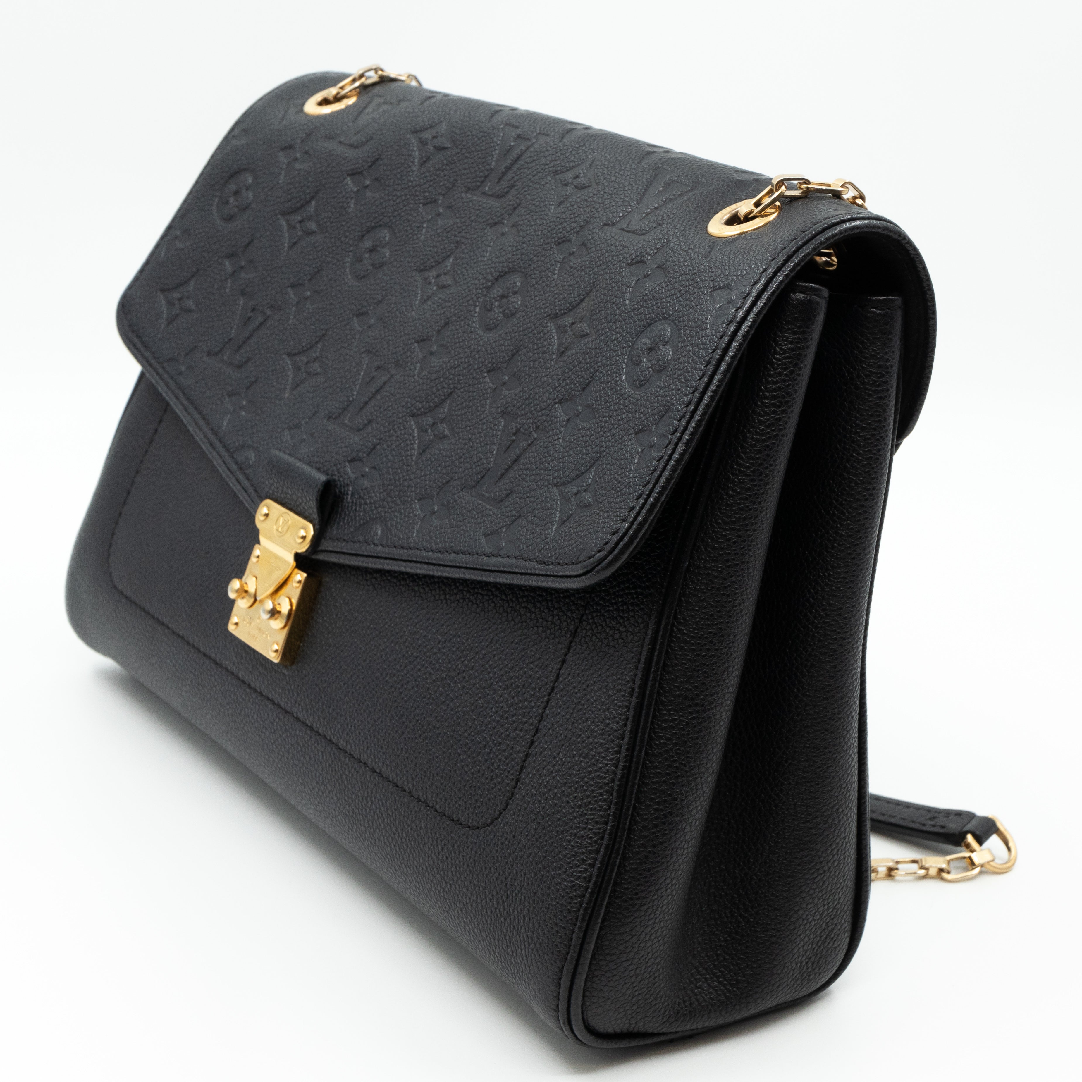 Saint Germain MM Monogram Empreinte Black