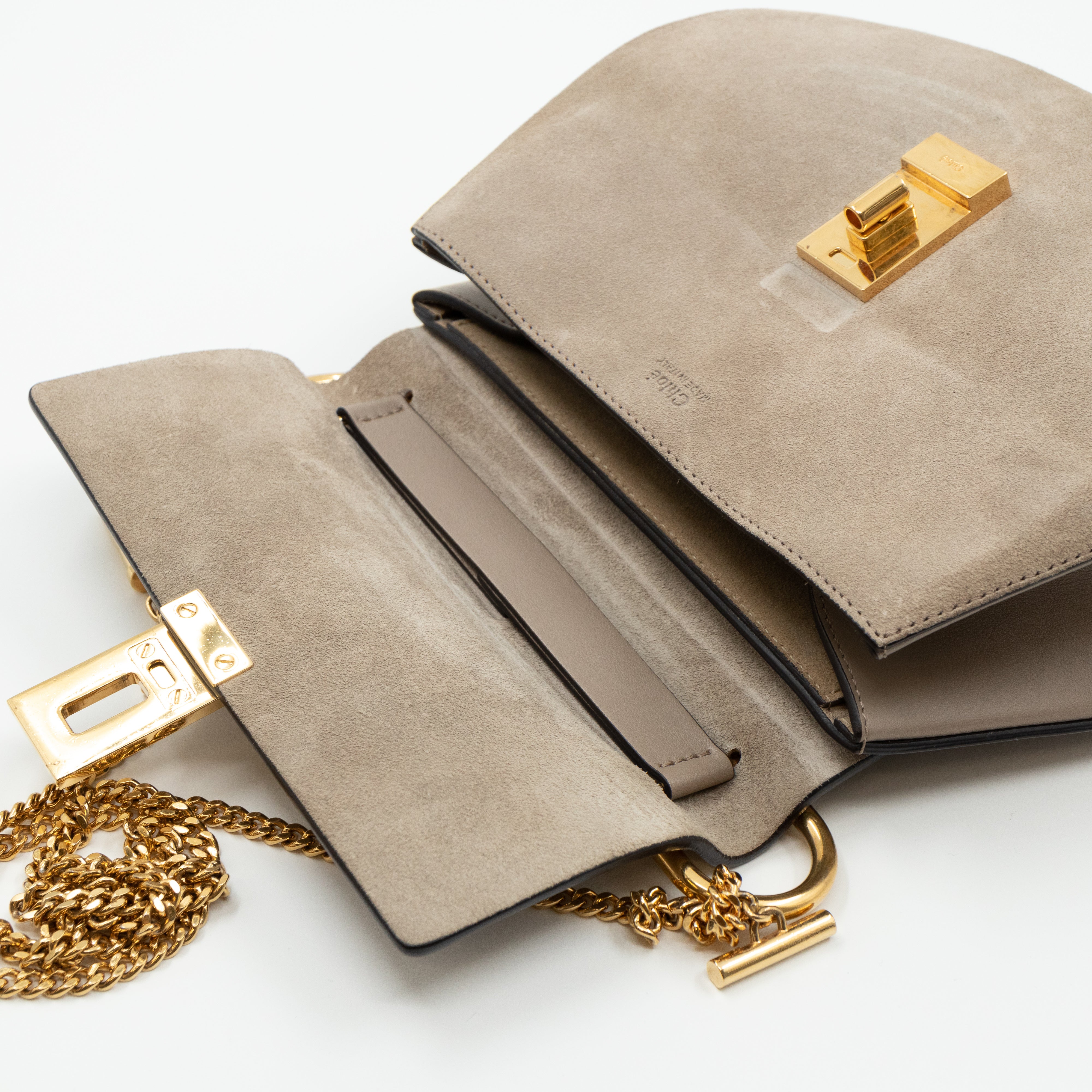 Drew Grey Leather & Suede