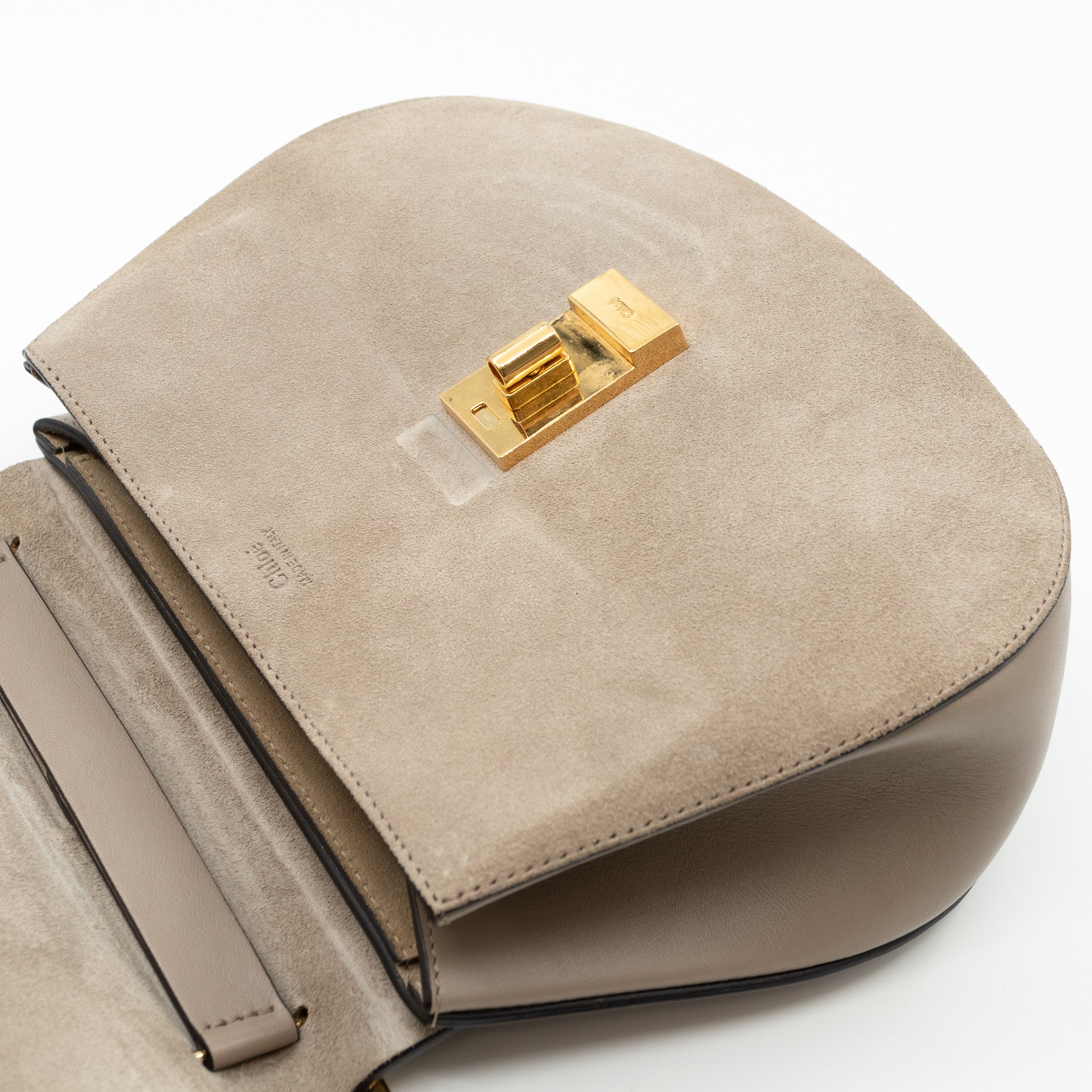 Drew Grey Leather & Suede