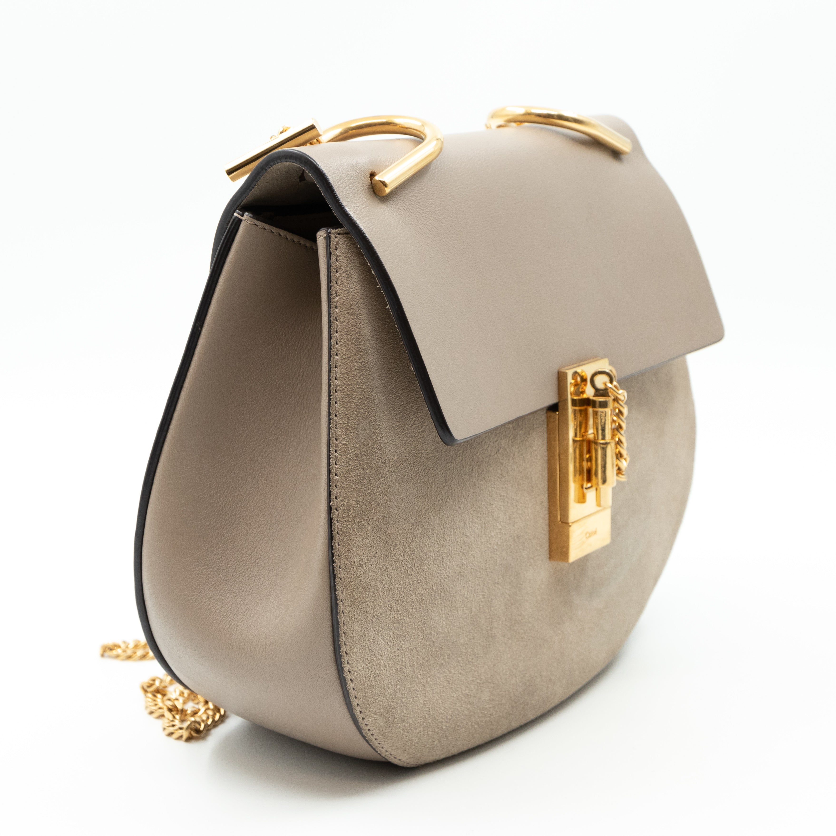 Drew Grey Leather & Suede