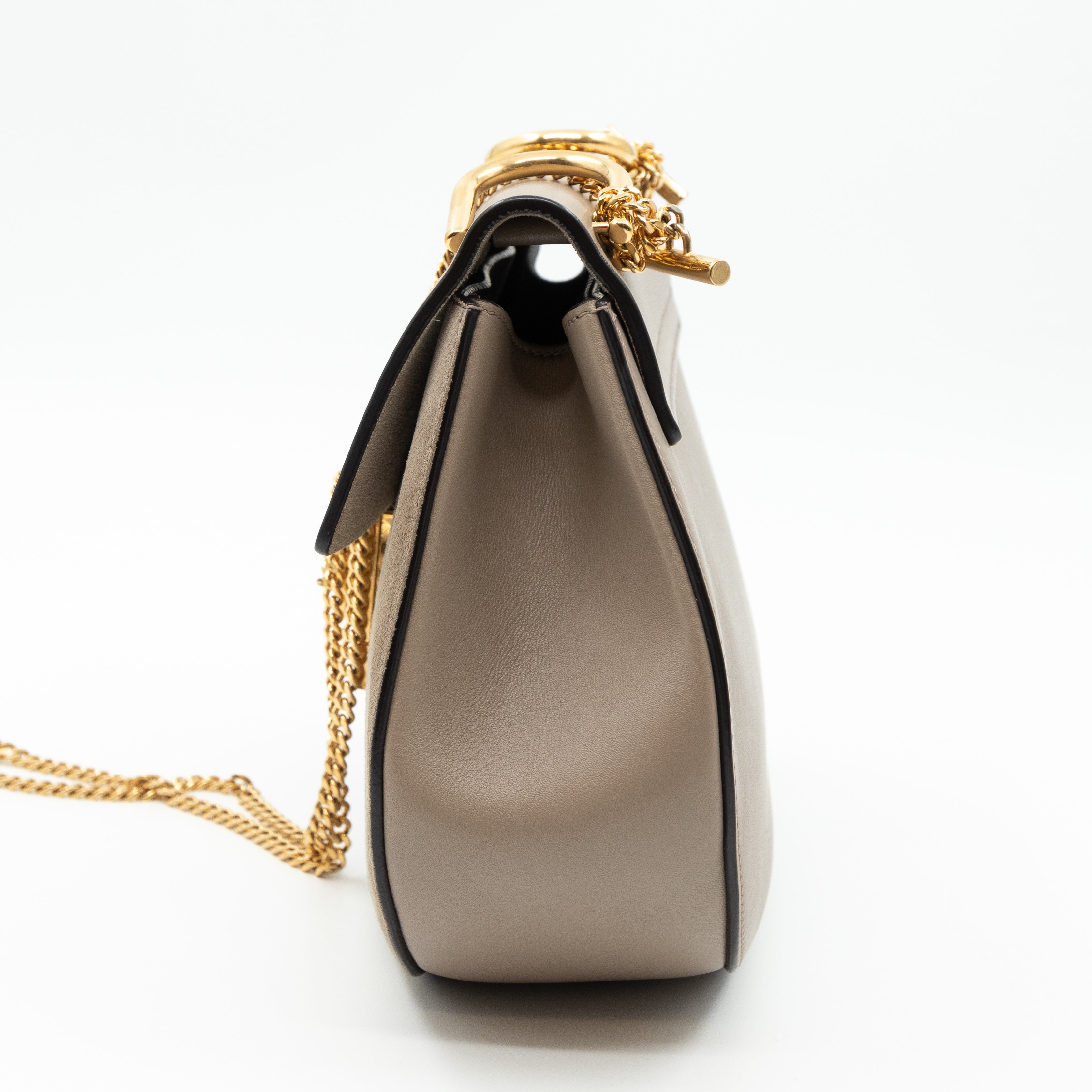 Drew Grey Leather & Suede