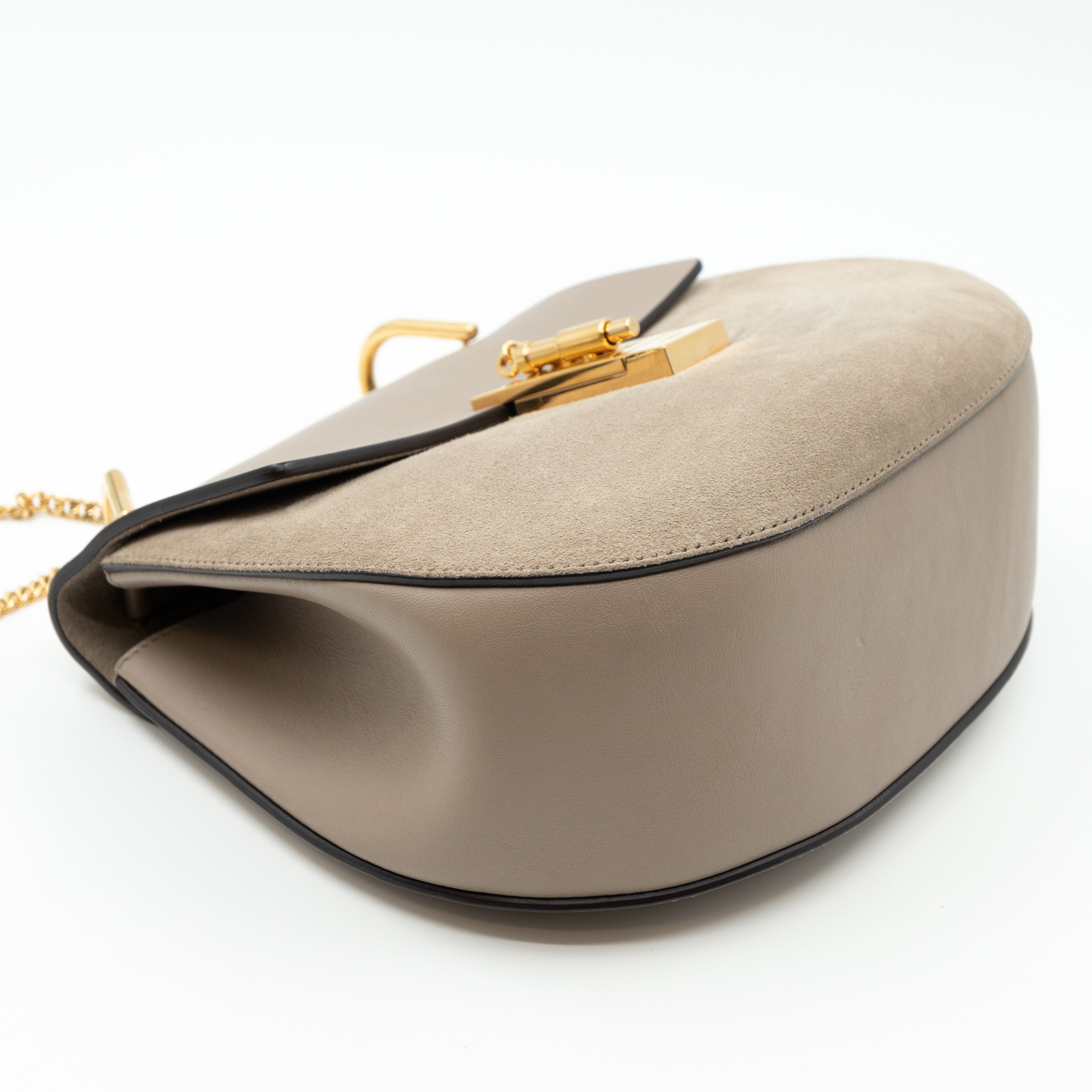 Drew Grey Leather & Suede