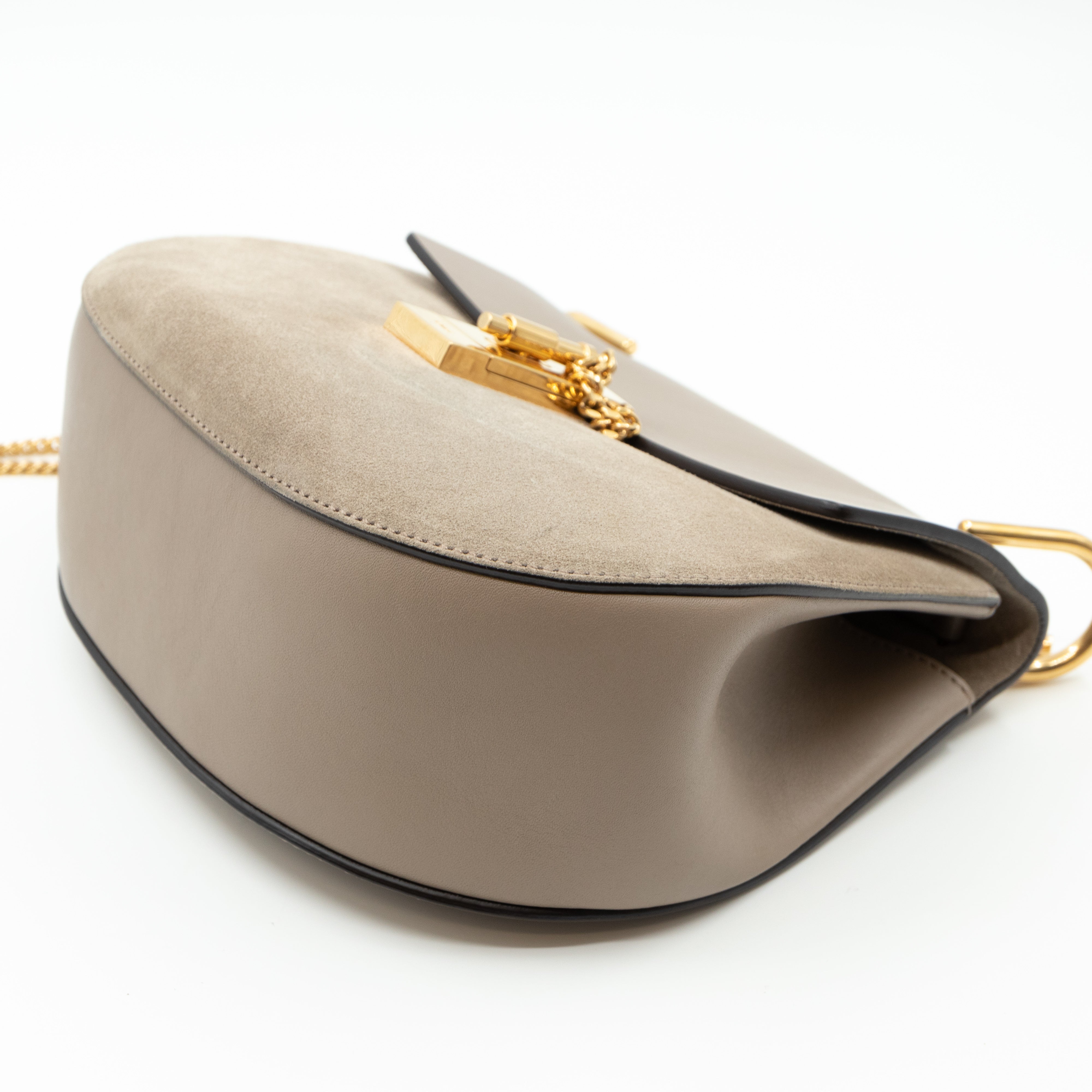 Drew Grey Leather & Suede