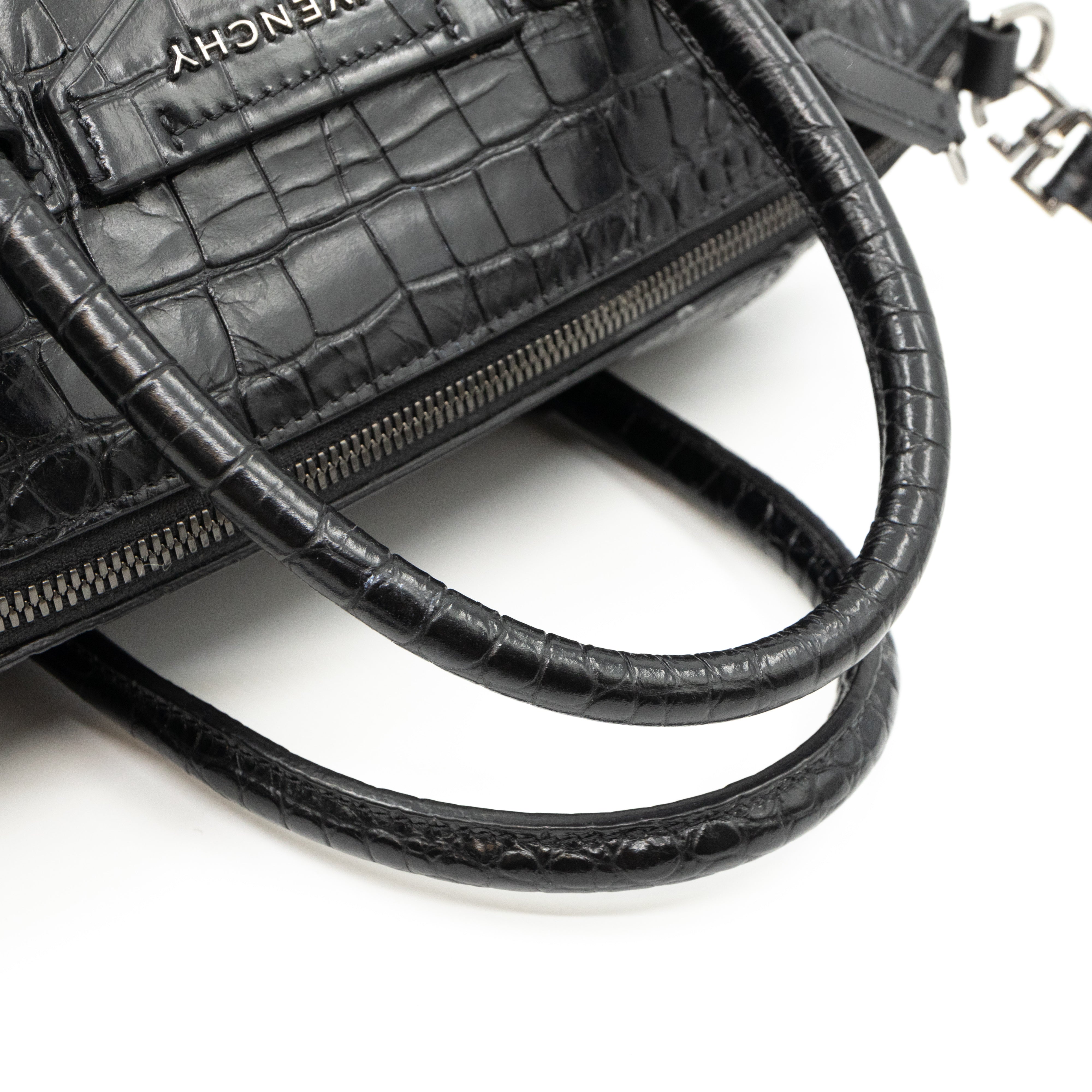 Soft Antigona Small Black Leather