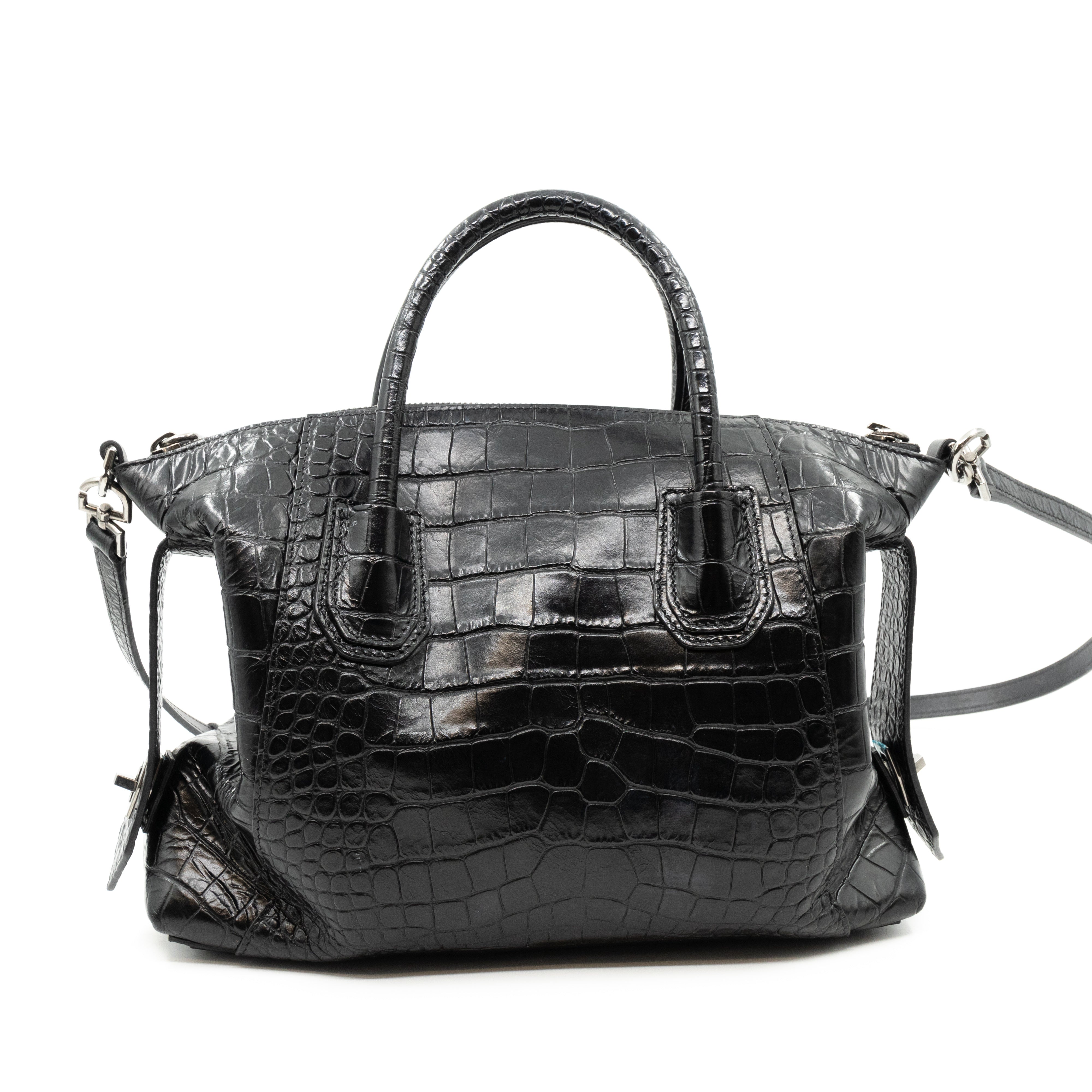 Soft Antigona Small Black Leather