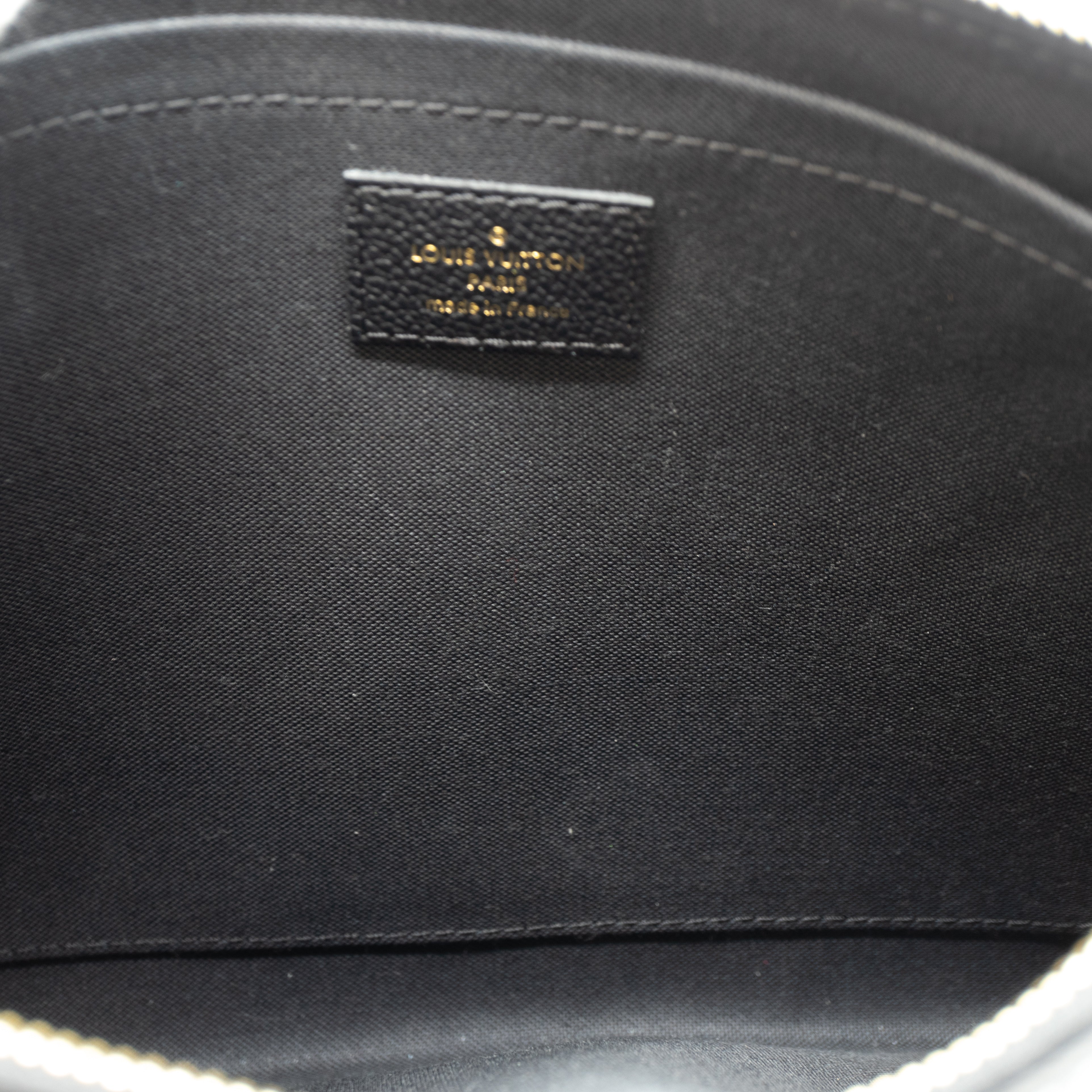 Daily Pouch Monogram Empreinte Black