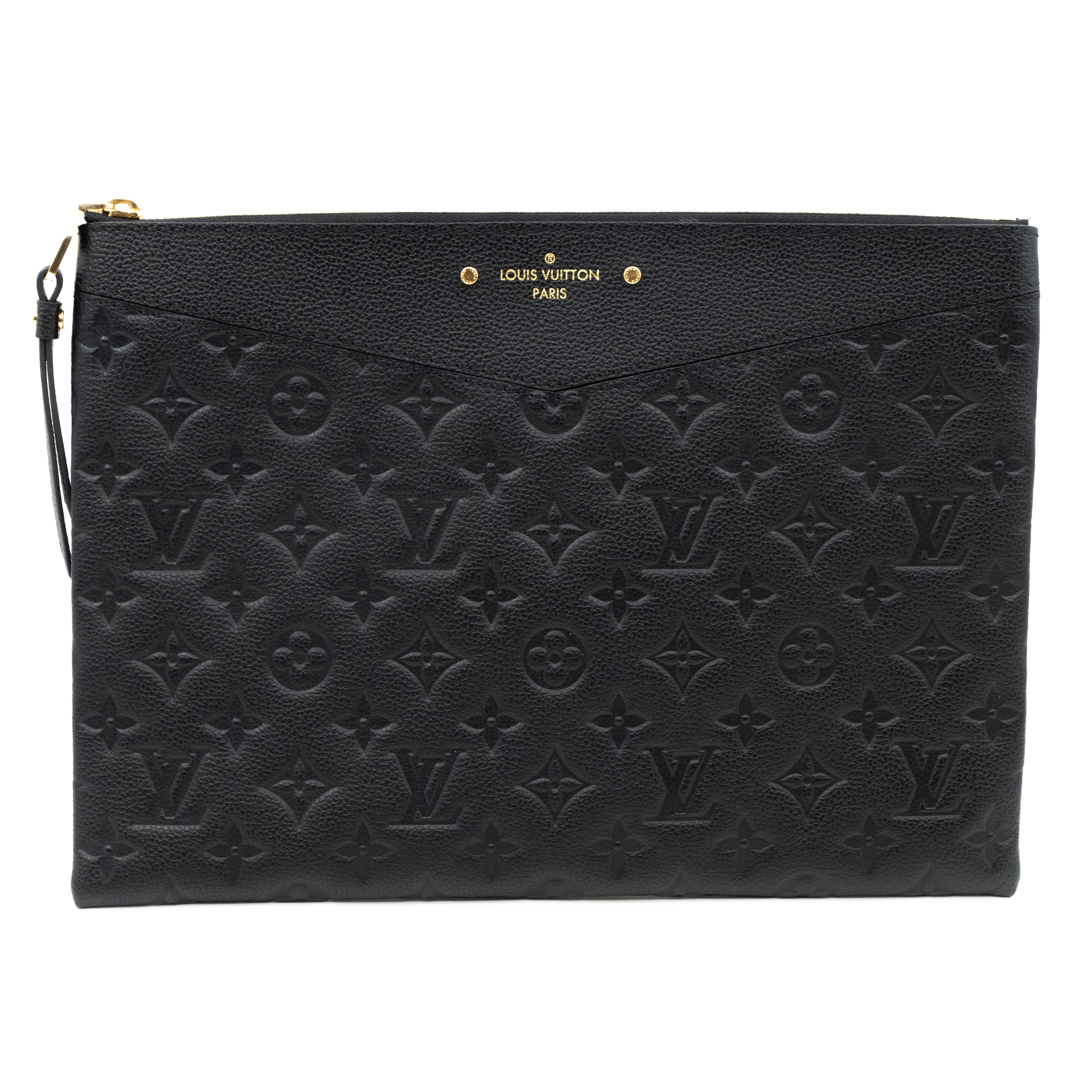 Daily Pouch Monogram Empreinte Black