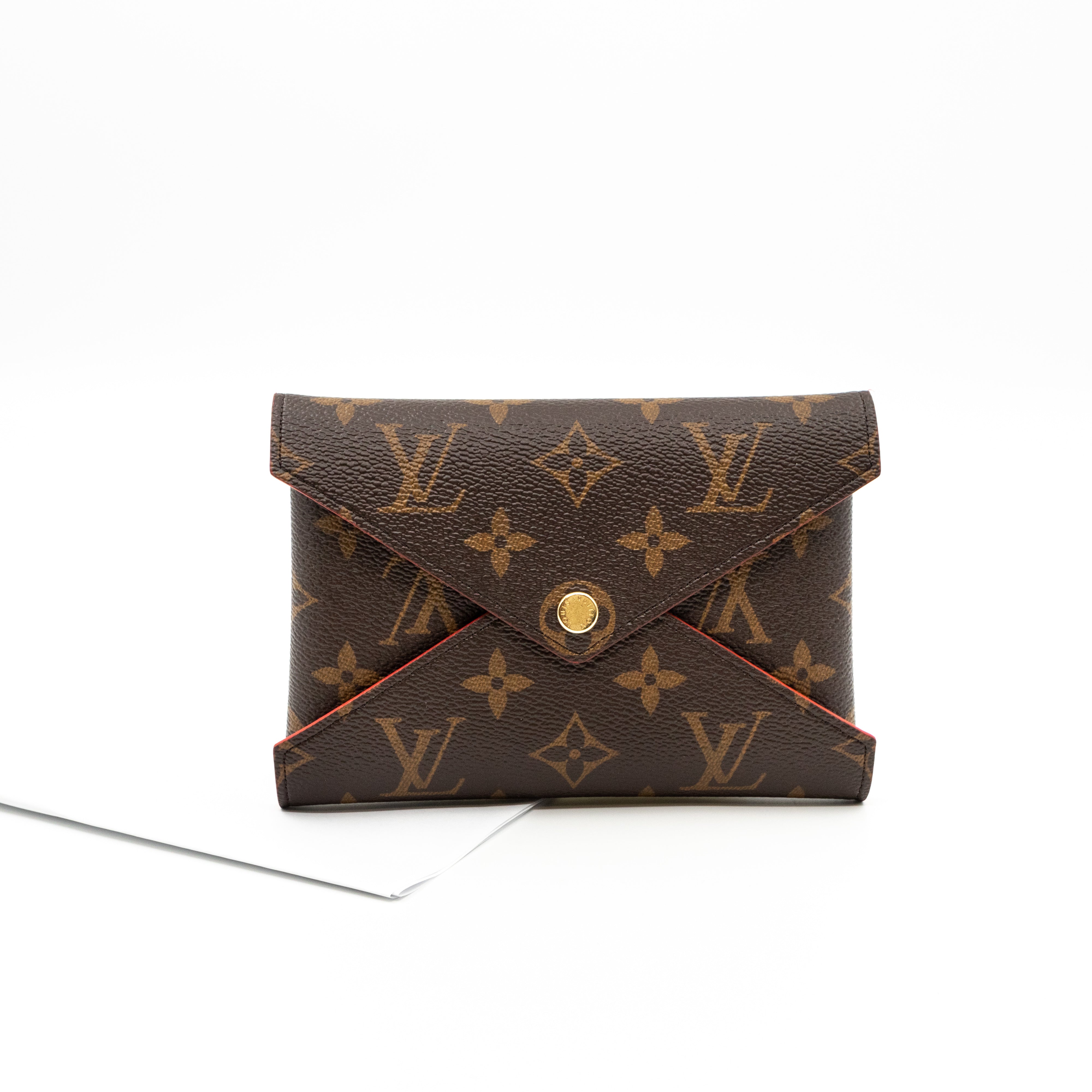 Louis Vuitton - Authenticated Kirigami Clutch Bag - Leather Brown for Women, Never Worn