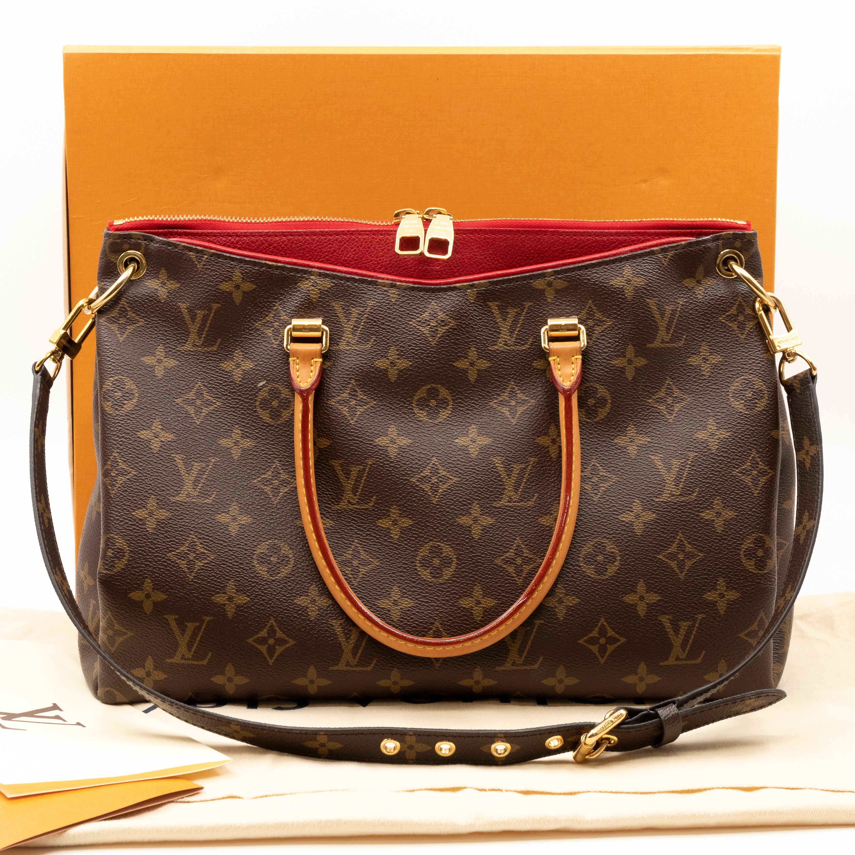 Pallas Monogram Cerise