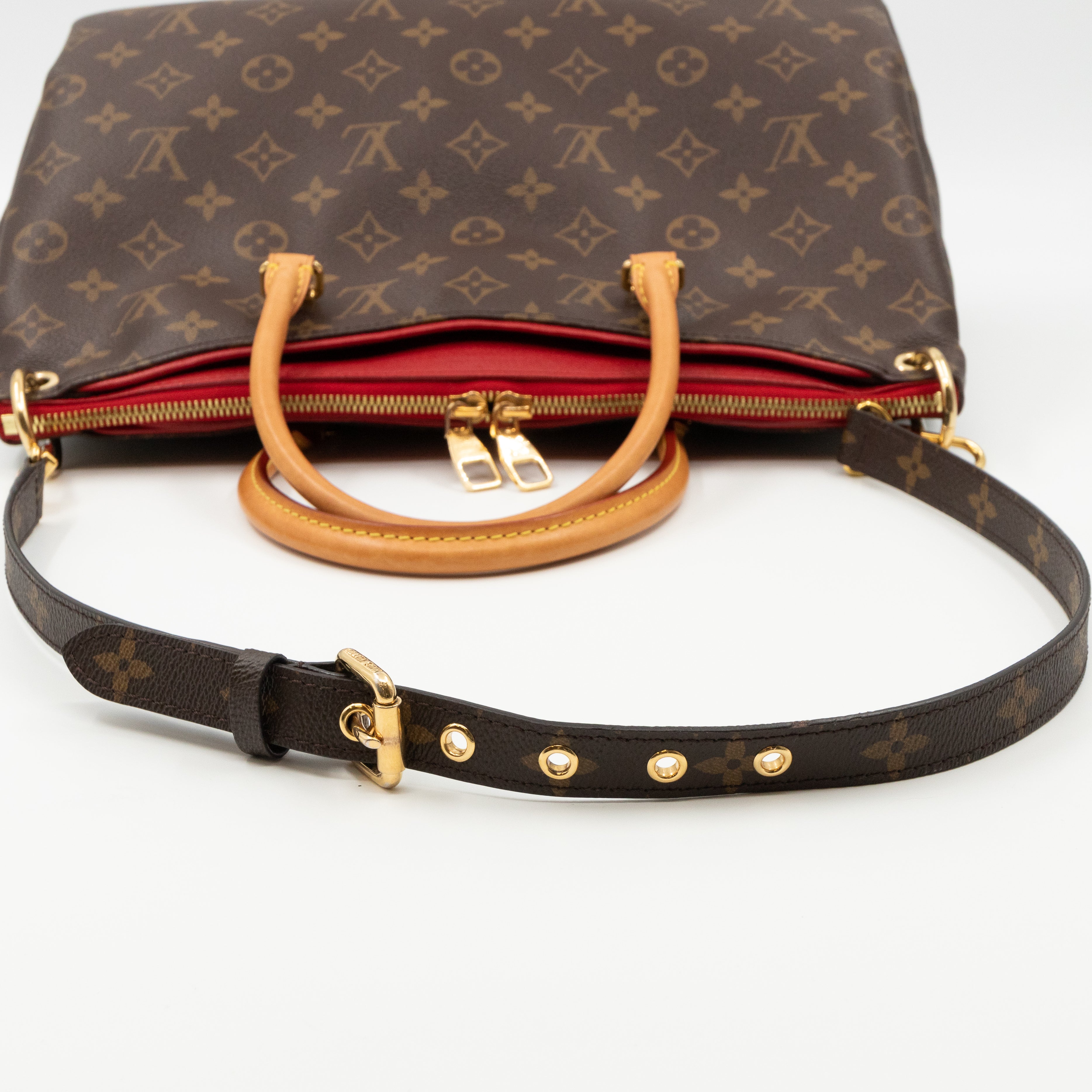 Pallas Monogram Cerise