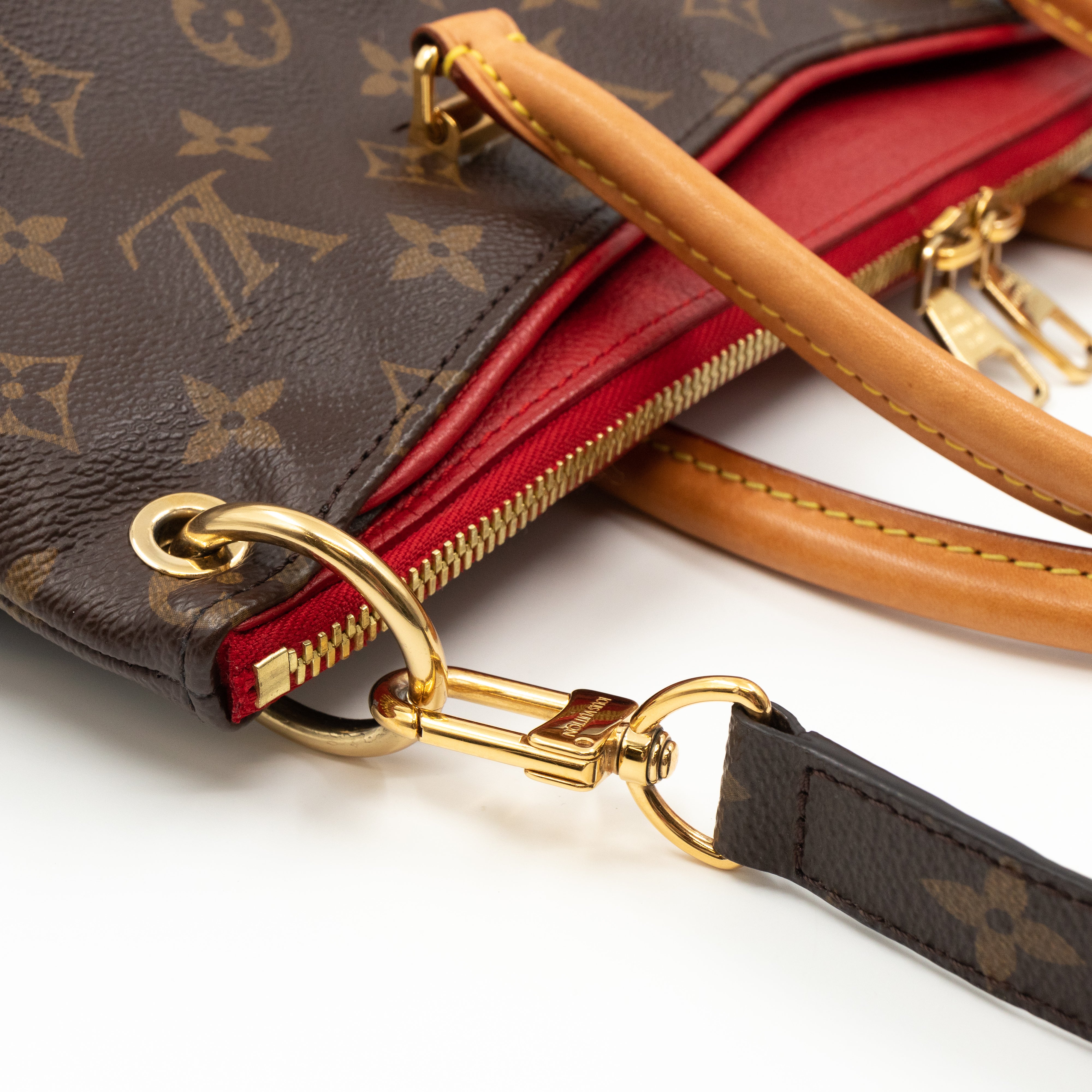 Pallas Monogram Cerise