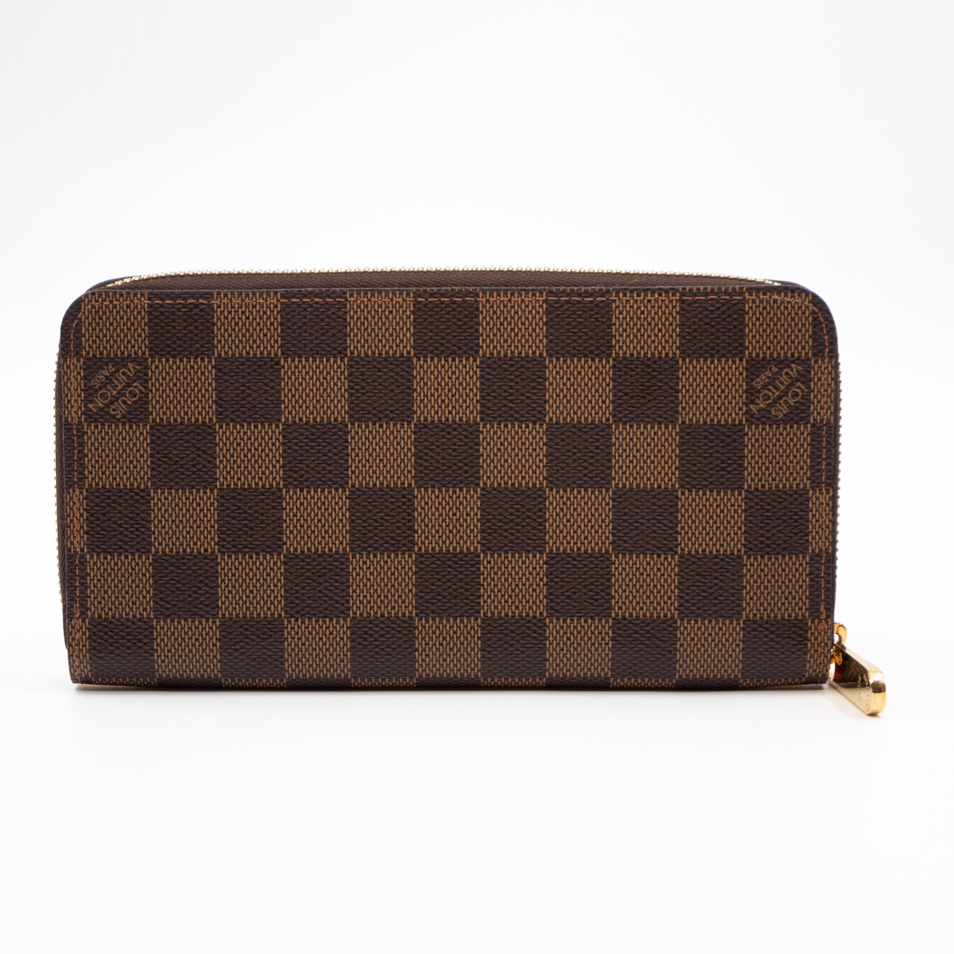 Zippy Wallet Damier Ebene Evasion Orange