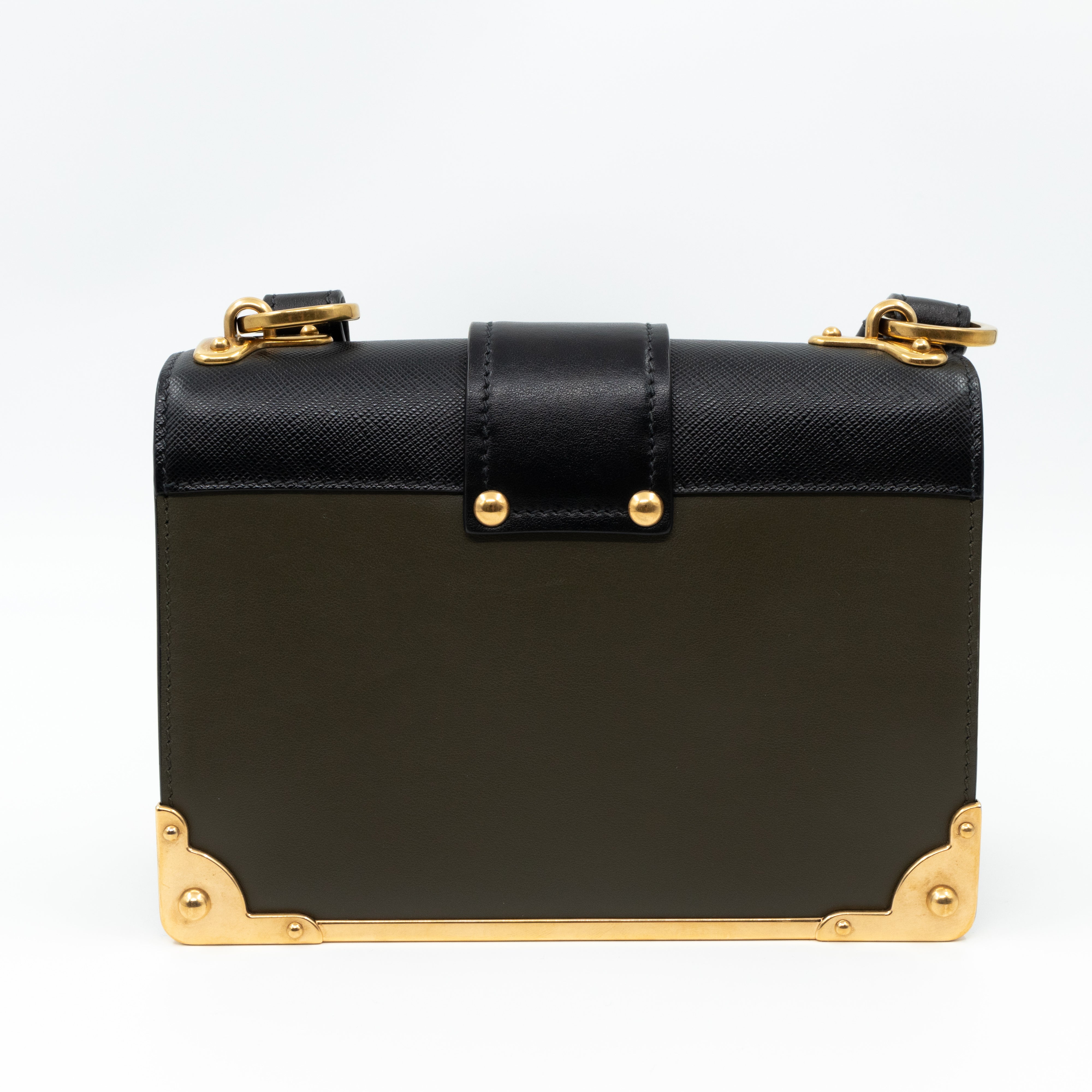 Cahier Military Green Leather