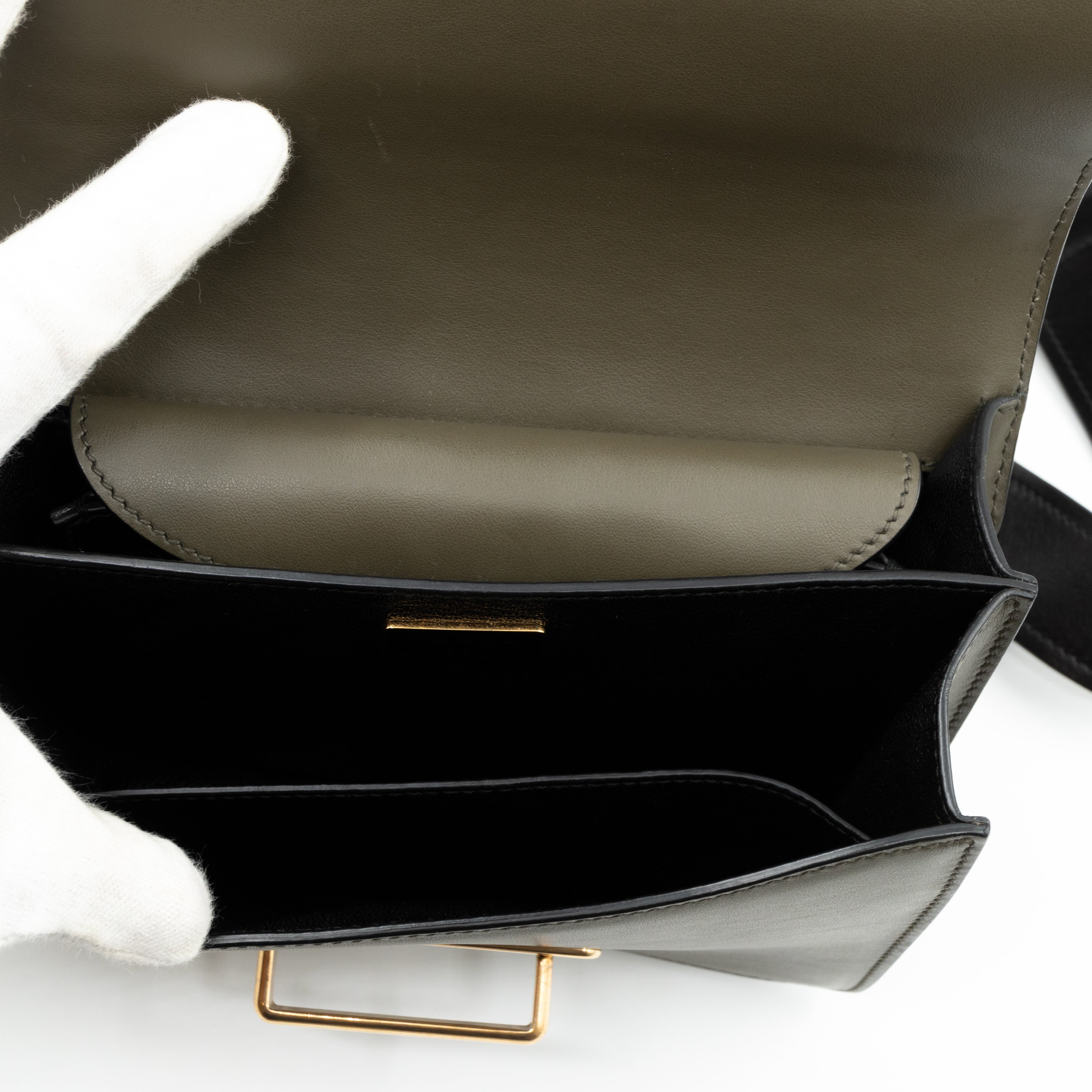 Cahier Military Green Leather