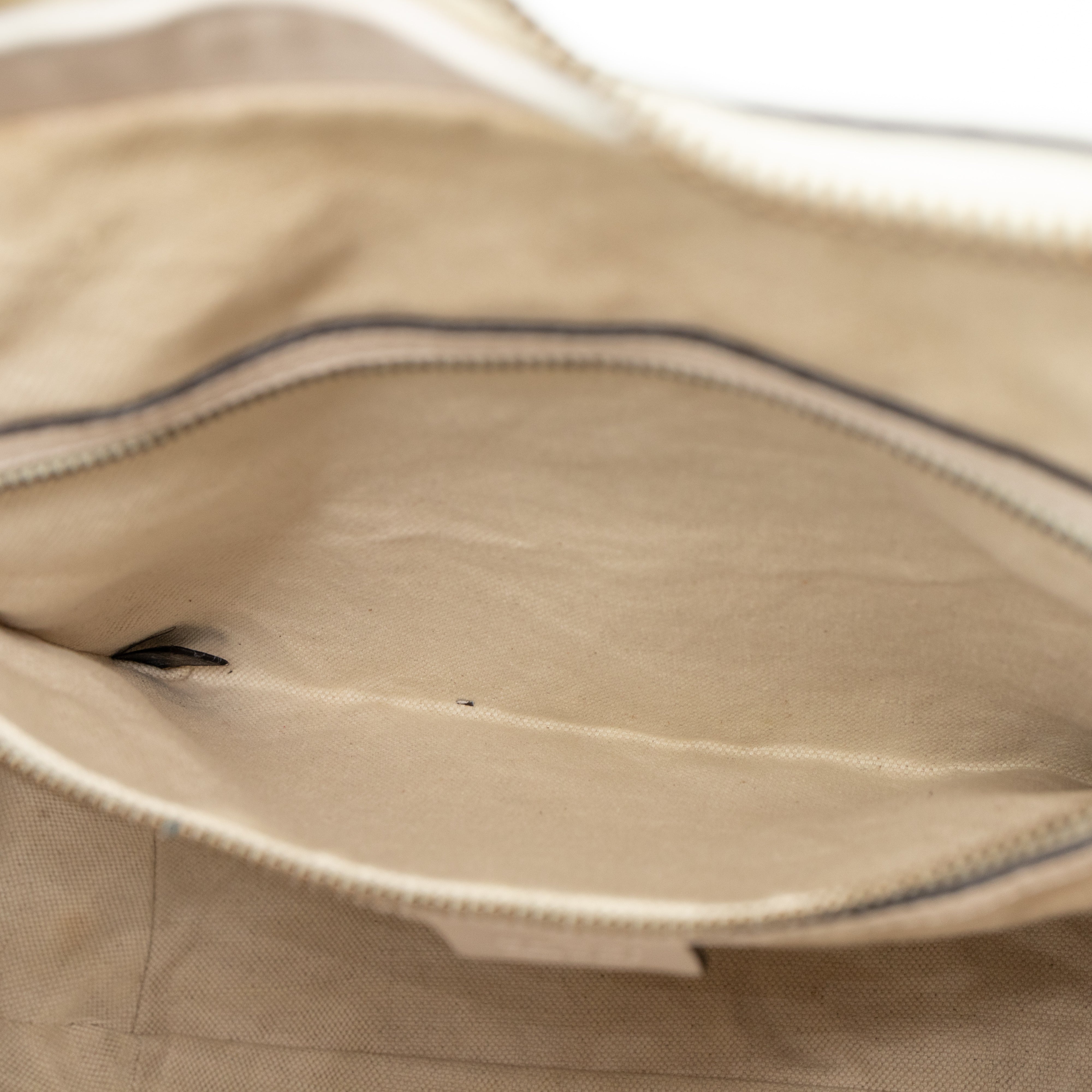 GG Running Hobo Bag White