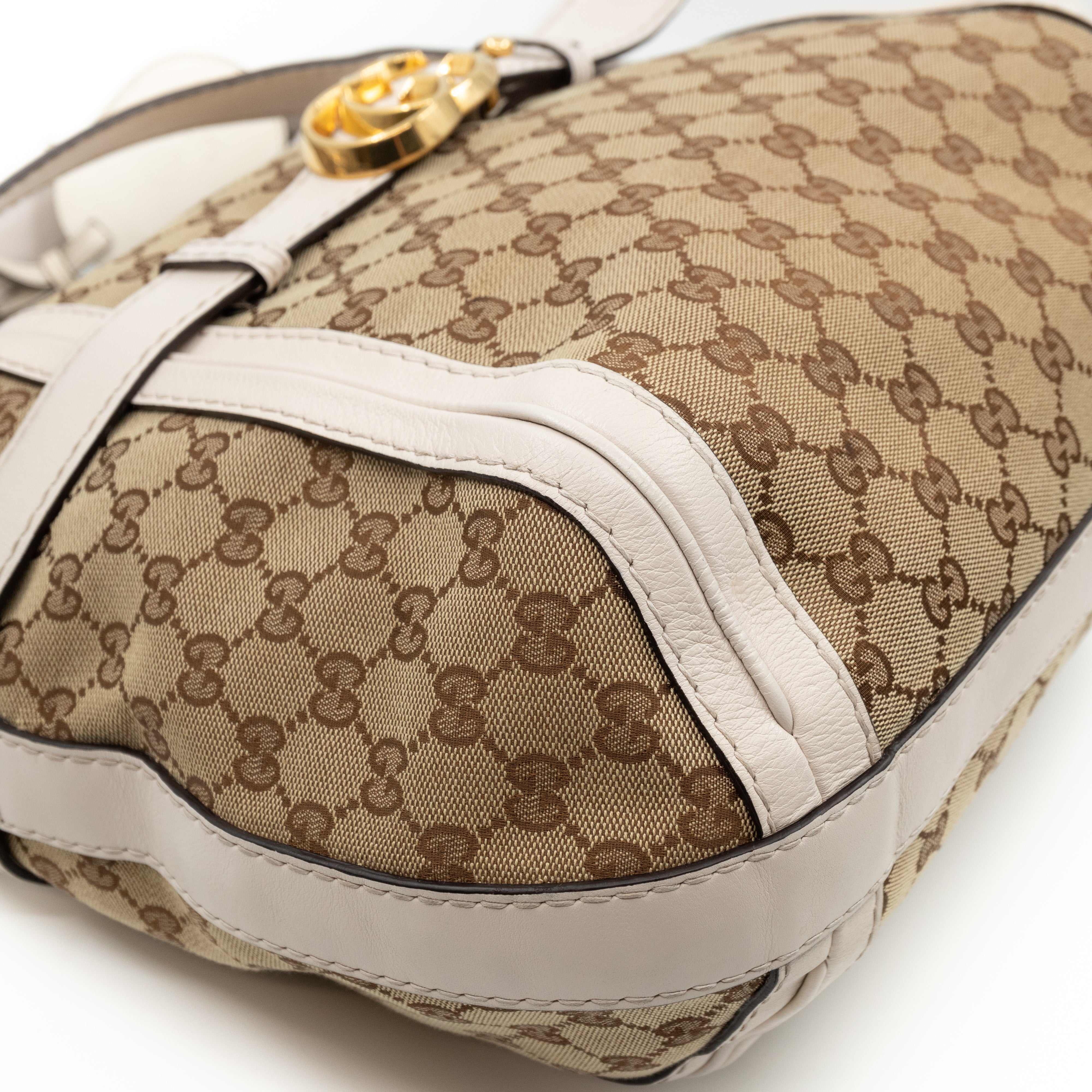 GG Running Hobo Bag White