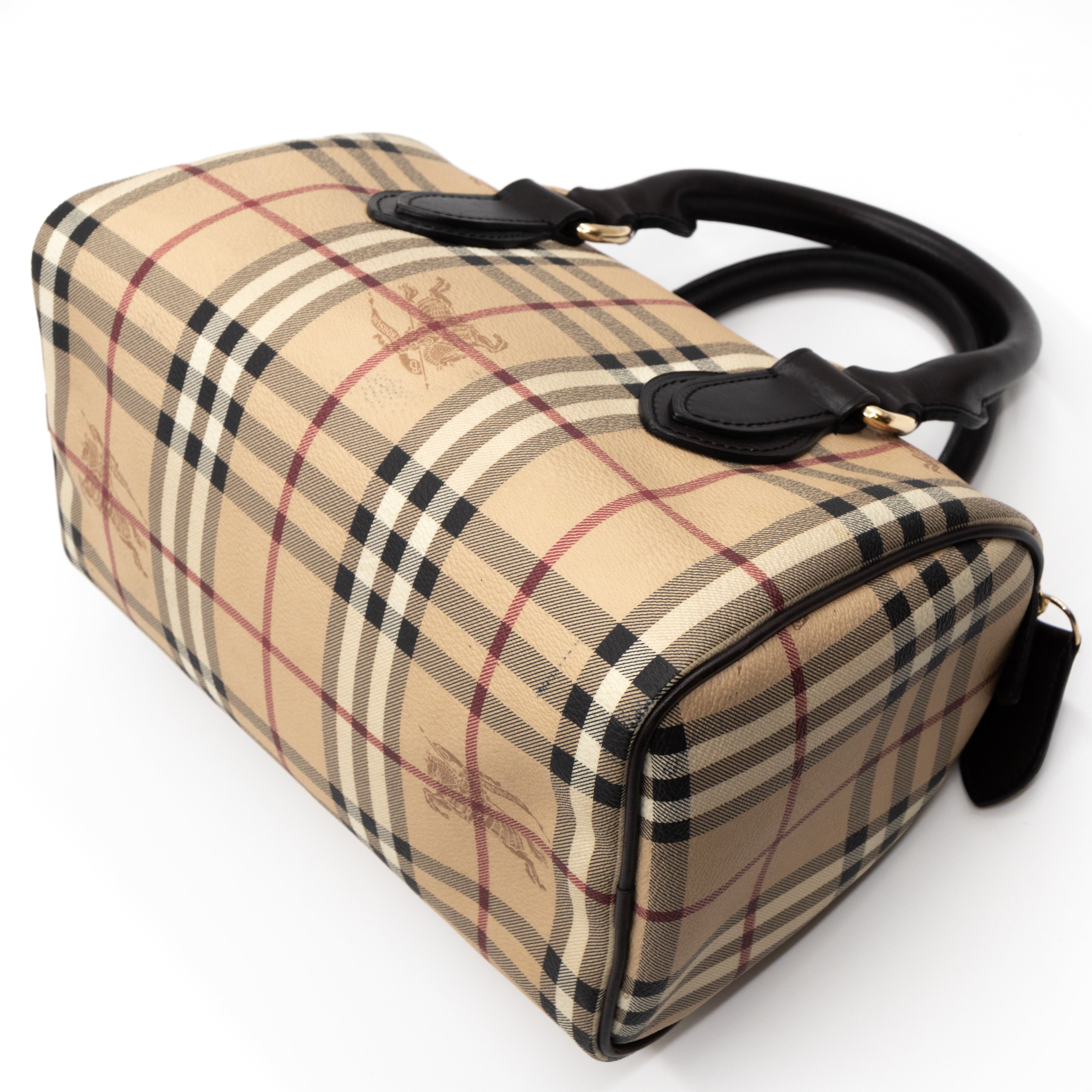 Small Chester Bowling Bag Haymarket Check